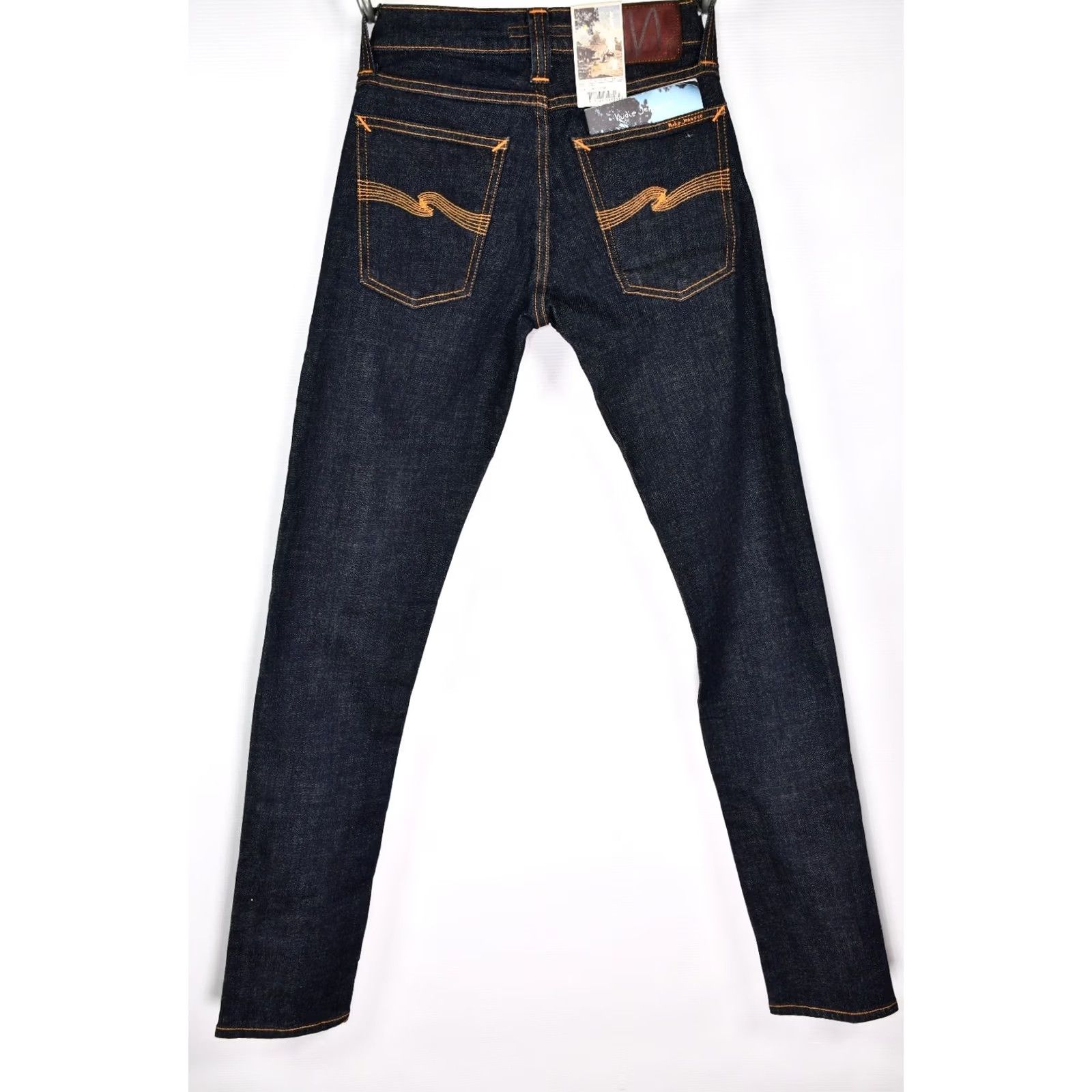 Nudie Jeans Nudie Jeans Tight Long John Twill Rinsed Women's Jeans W26 L32 Blue Slim 5-Pocket Denim Regular Size XS-XXL not needed Size 26" / US 2 / IT 38 - 7 Thumbnail