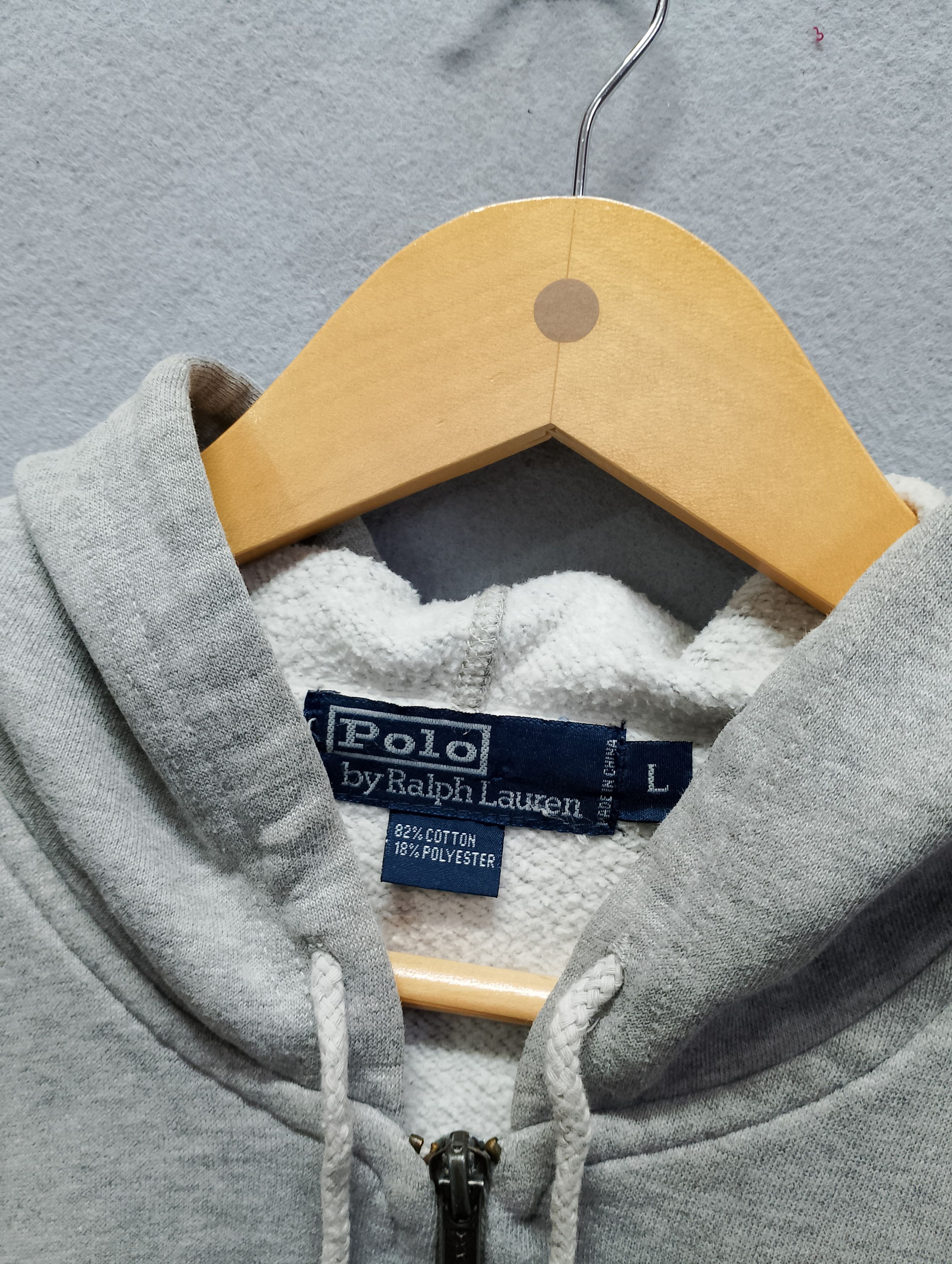 Polo Ralph Lauren Polo Ralph Lauren Zip Hoodie Small Pony – Size L Size US L / EU 52-54 / 3 - 4 Thumbnail