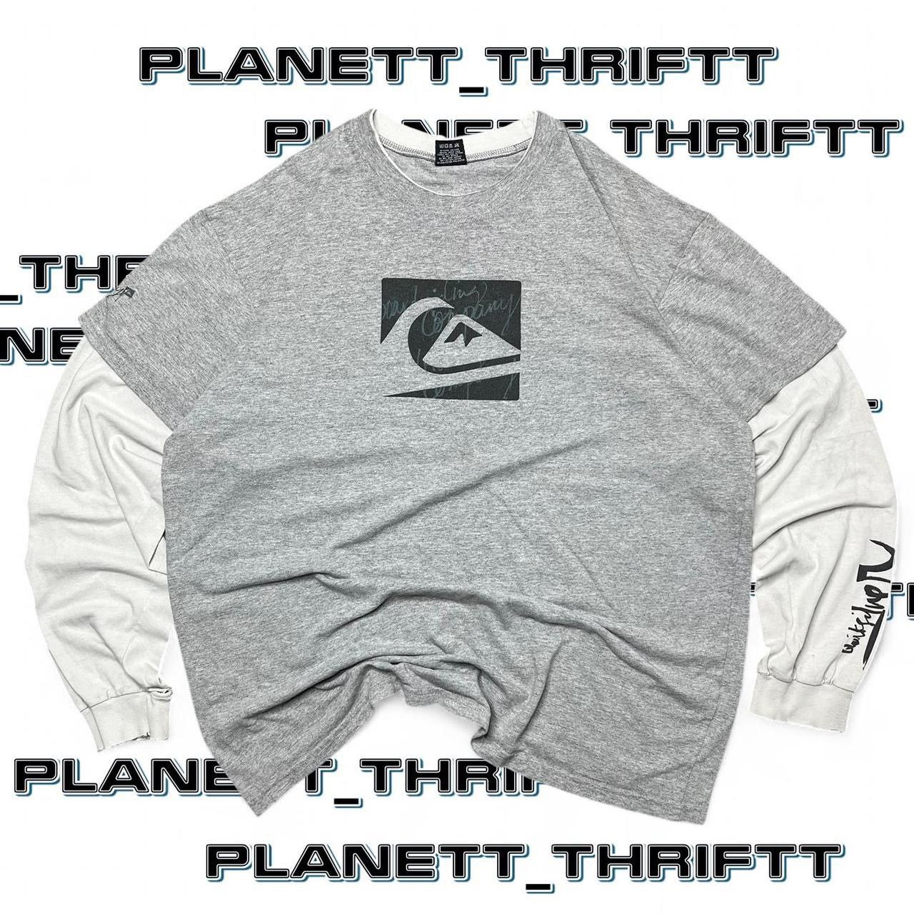 Quiksilver 2000s classic Y2K Quiksilver Surf long sleeve Size US XXL / EU 58 / 5 - 1 Thumbnail