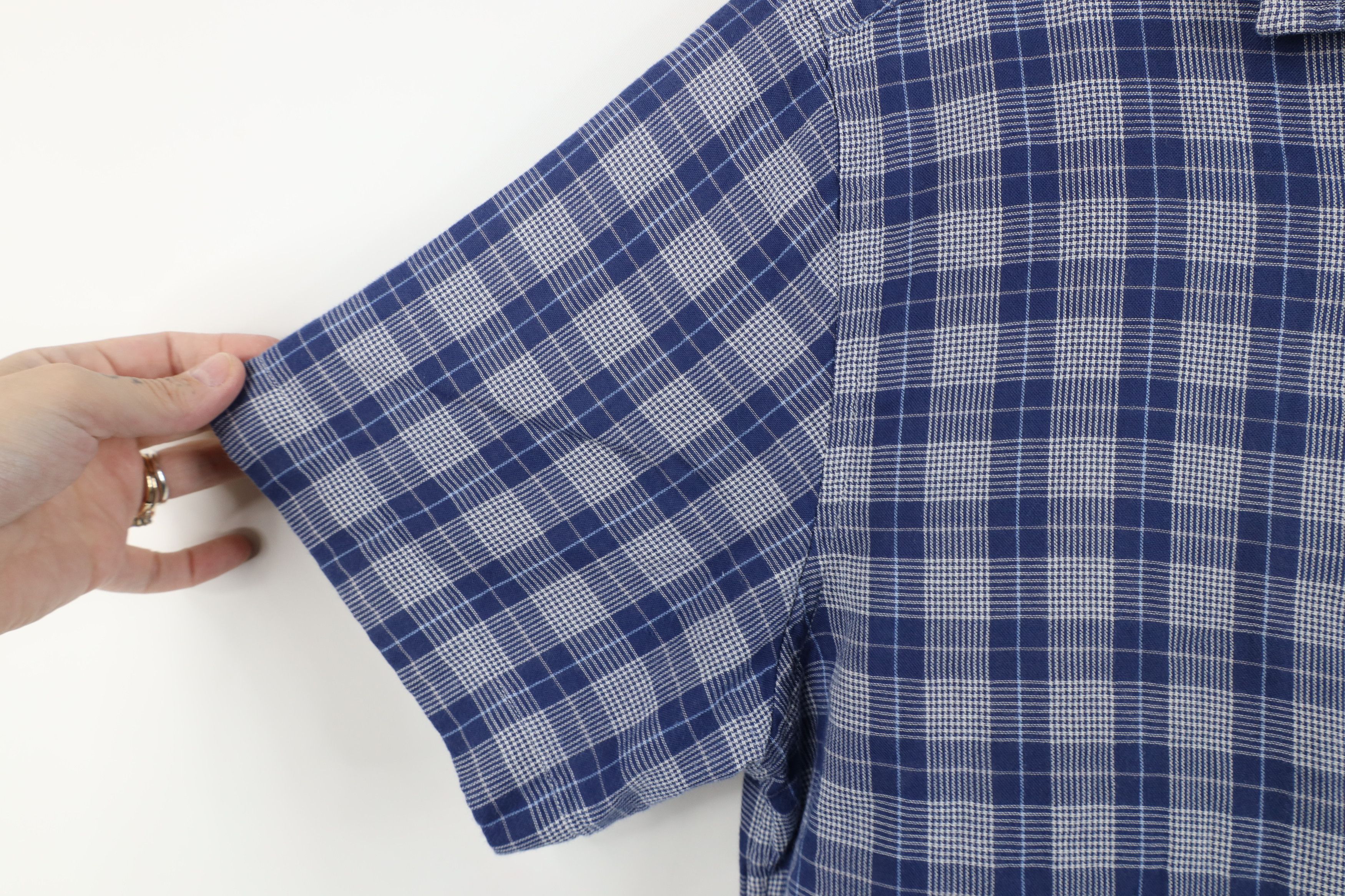 UNTUCKit Untuckit Flannel Short Sleeve Collared Button Shirt Plaid Size US S / EU 44-46 / 1 - 7 Thumbnail