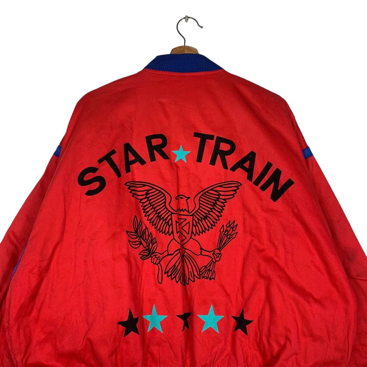 Japanese Brand Star Train By Mieko Yamasami Bomber Jacket Size US M / EU 48-50 / 2 - 8 Thumbnail