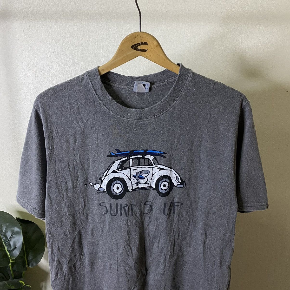 Vintage 2000s Crazy Shirt Surf Up T Shirt Size US S / EU 44-46 / 1 - 2 Thumbnail