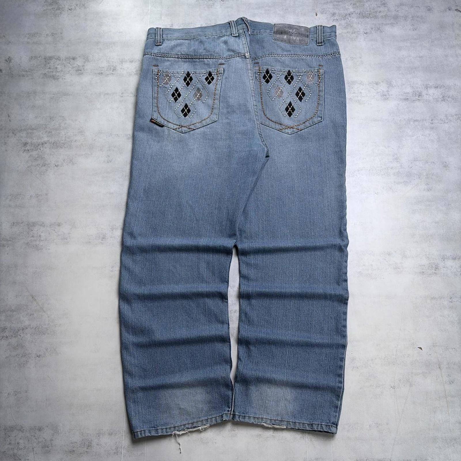 Phat Farm Y2K Phat Farm Embroidered Baggy Skater Denim Jeans Size US 42 / EU 58 - 1 Thumbnail