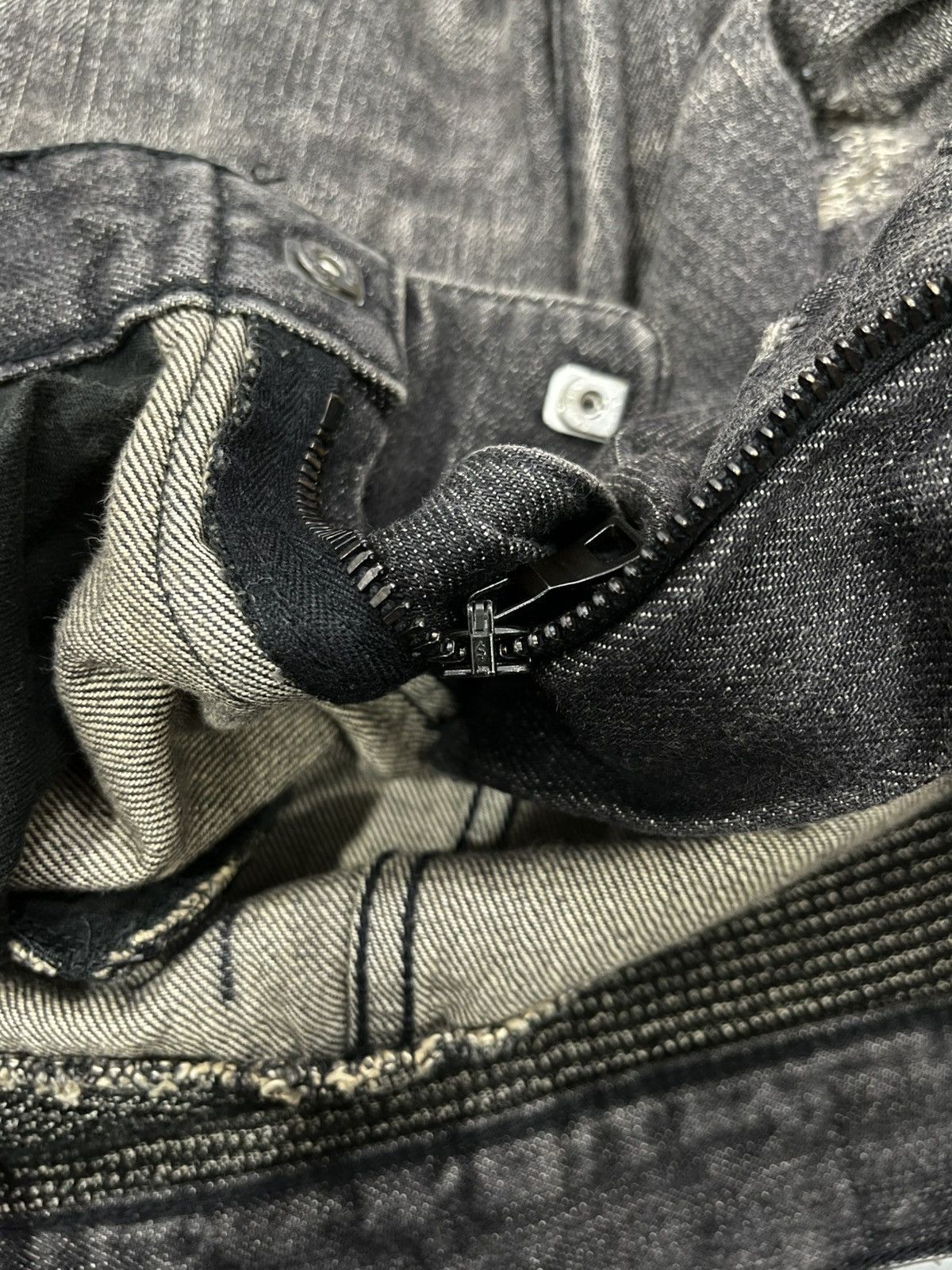 Balmain BALMAIN CHRISTOPHE DECARNIN BLACK WASH SELVEDGE Size US 33 - 14 Thumbnail
