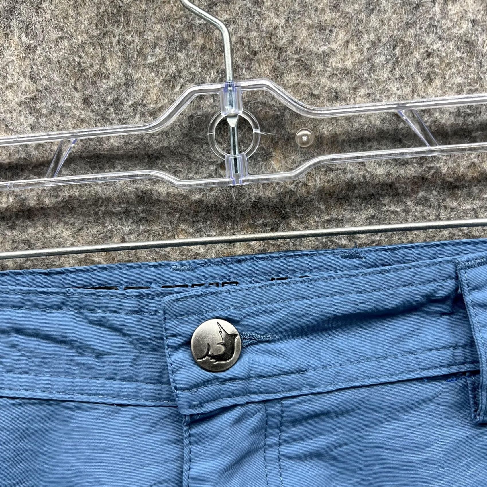 Vintage Reel Legends Shorts Men 32 Adult Blue Cargo Nylon Casual Outdoors Flat Front Size US 32 / EU 48 - 5 Thumbnail