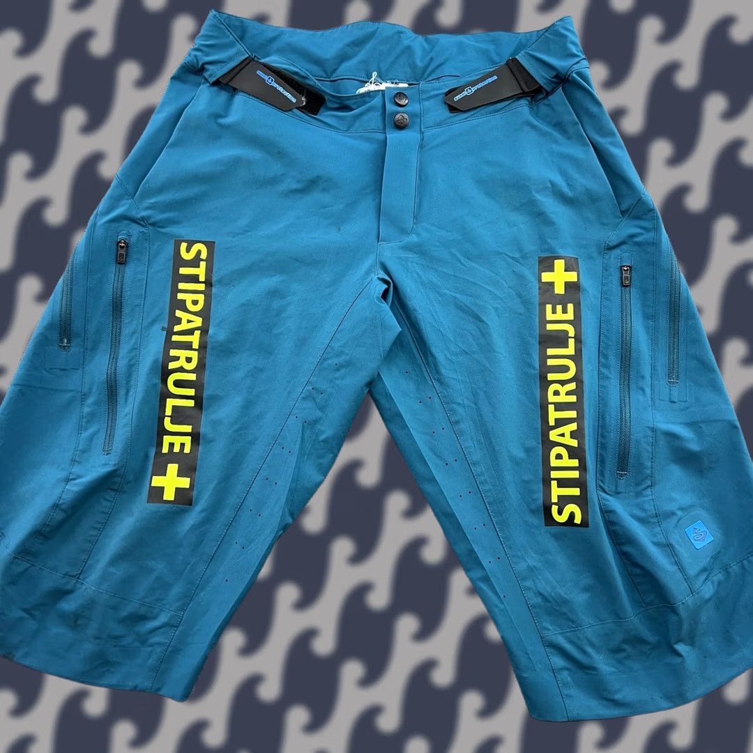 Vintage Sweet Protection Mens Shorts MTB Trail Cycle BlueStretch Athletic Quick Dry Elastic Waist L Regular Boys? Size US 33 - 1 Thumbnail
