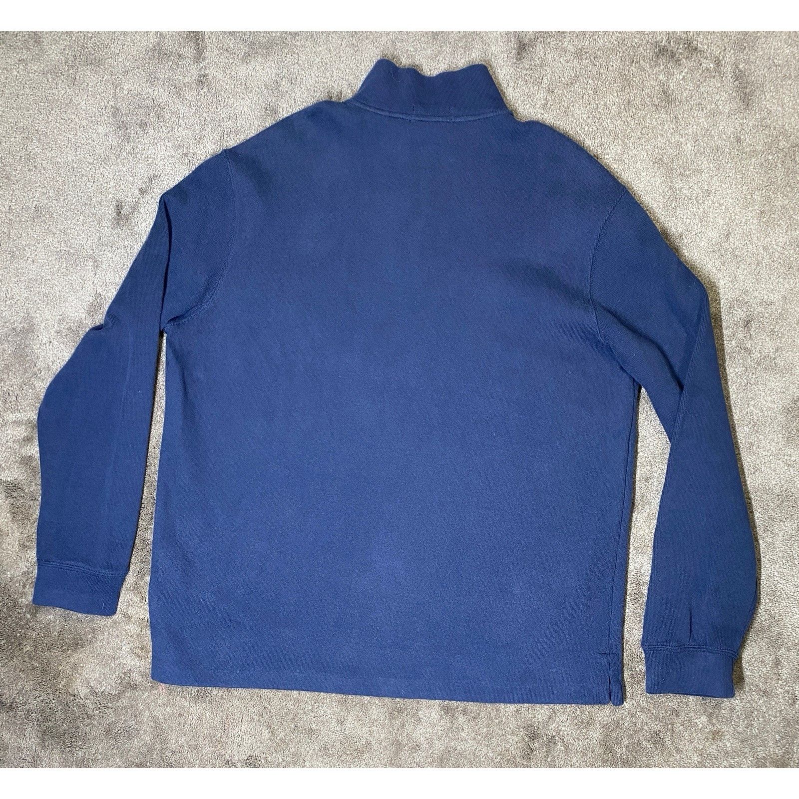Polo Ralph Lauren Polo Men XL TG Blue 1/4Zip Pullover Mockneck Sweater Size US XL / EU 56 / 4 - 6 Thumbnail
