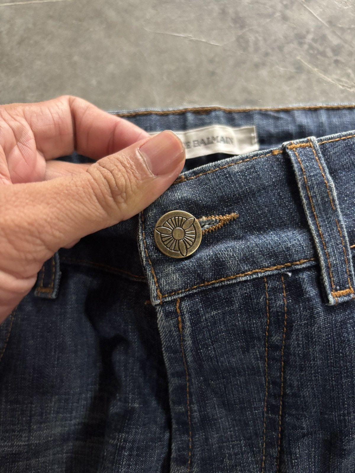 Pierre Balmain PIERRE BALMAIN SKINNY DISTRESSED DECARNIN HEDI SLIMANE STYLE Size US 32 / EU 48 - 3 Thumbnail