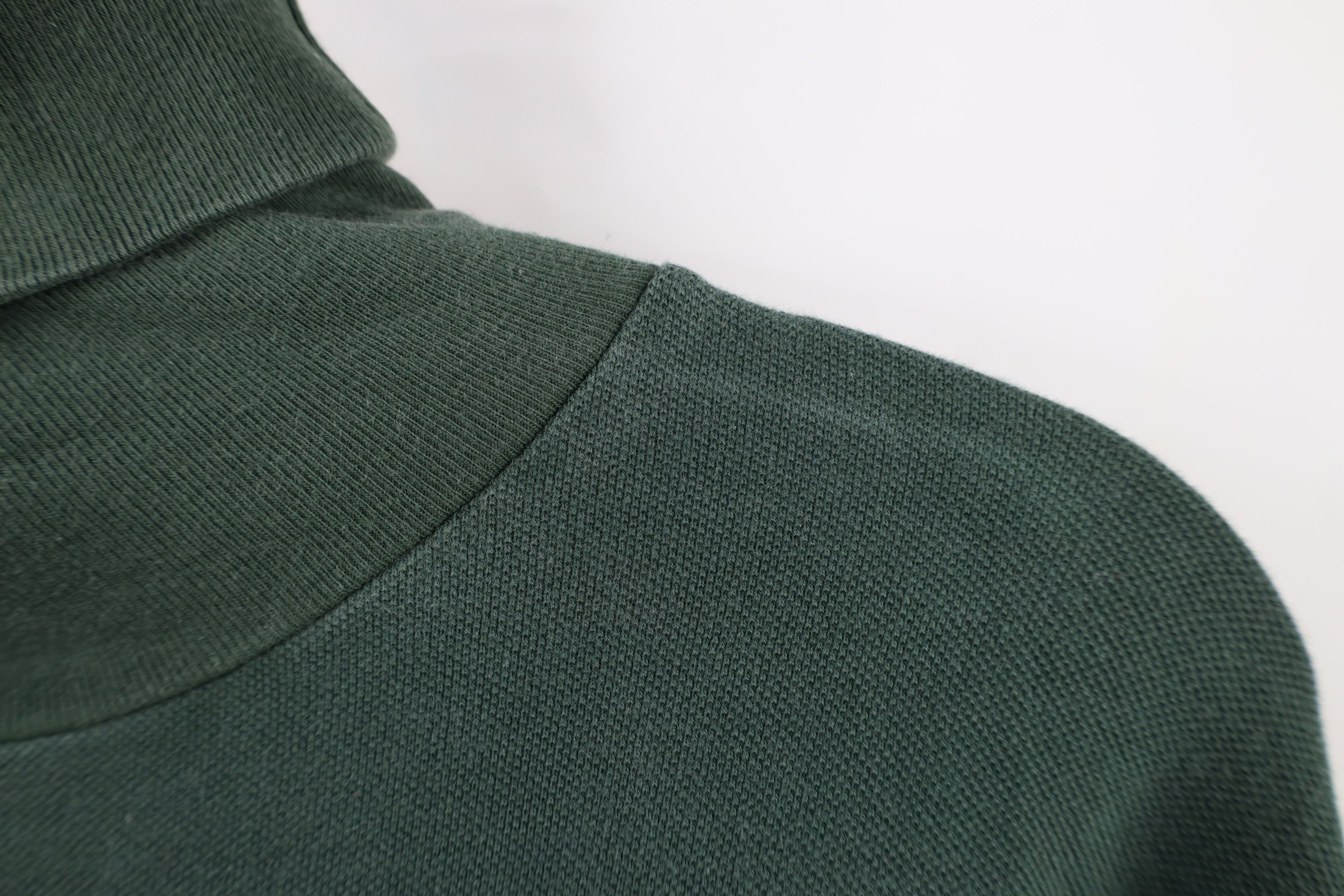 Ralph Lauren × Vintage Vintage 90s Ralph Lauren Cotton Turtleneck T-Shirt Green Size US XL / EU 56 / 4 - 6 Thumbnail