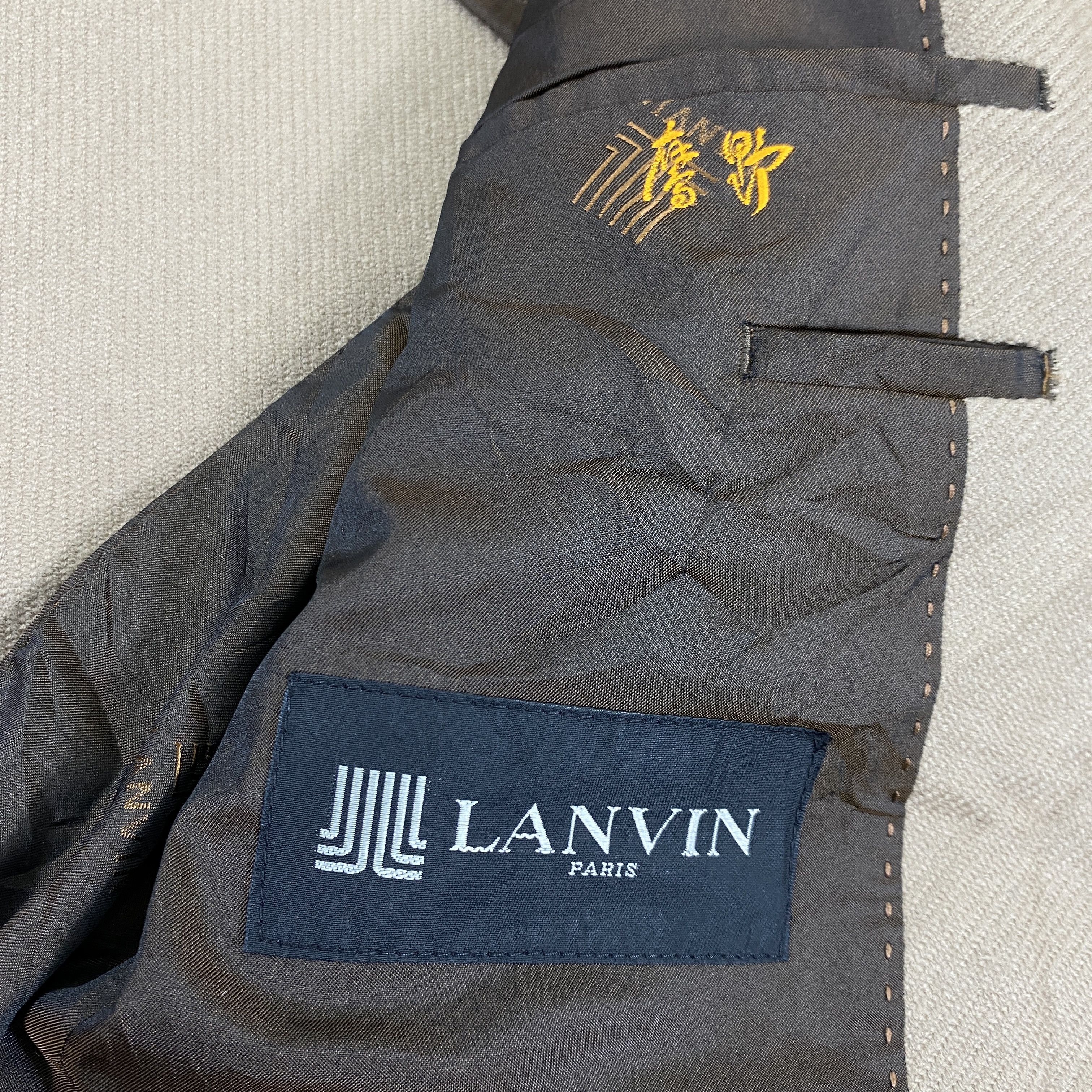 Lanvin Vintage Lanvin Paris Wool Coat - J455 Size US S / EU 44-46 / 1 - 13 Thumbnail
