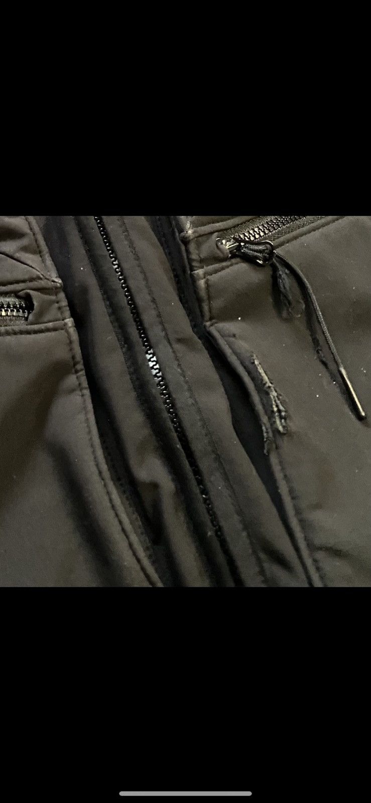 C.P. Company Cp Company Soft Shell Black Jacket | Grailed