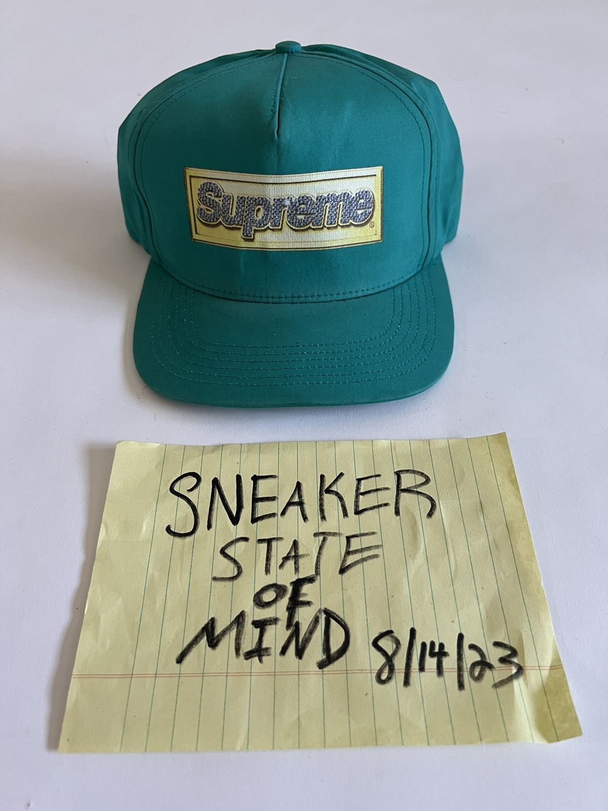Supreme Rare Supreme Banner 5Panel Starter Cap | Grailed