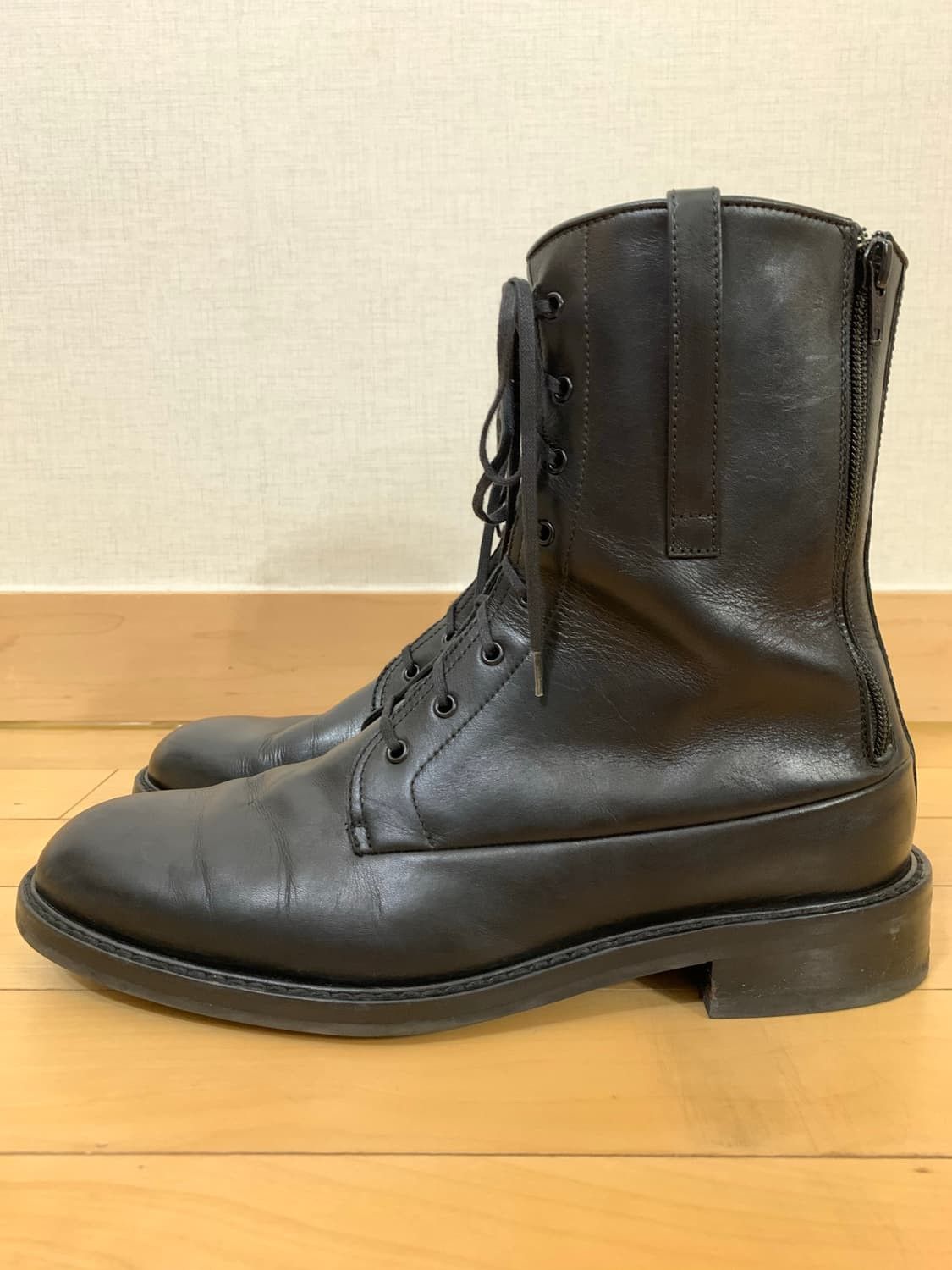 Dior Archive 02FW 'REFLEXION' Back-Zip Combat Boots Size US 9 / EU 42 - 3 Thumbnail