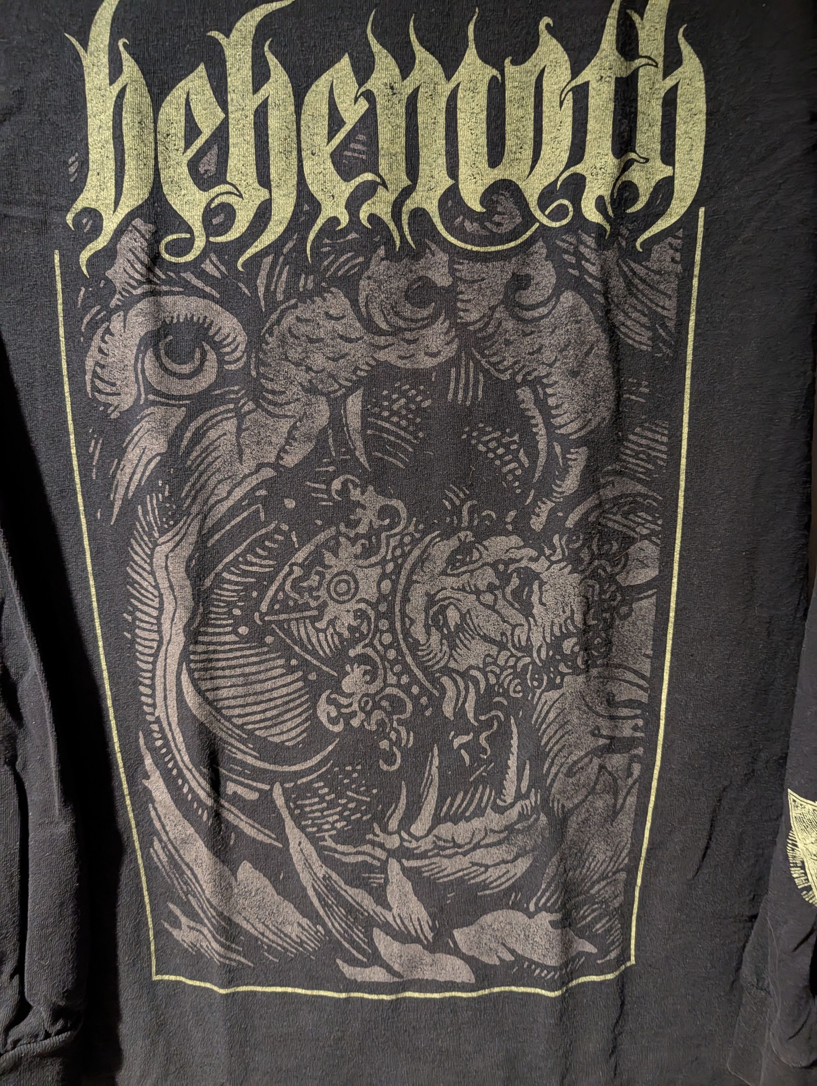 Band Tees 2016 Behemoth Illuminati Amerika Blasfemia Long Sleeve Shirt Size US S / EU 44-46 / 1 - 2 Thumbnail