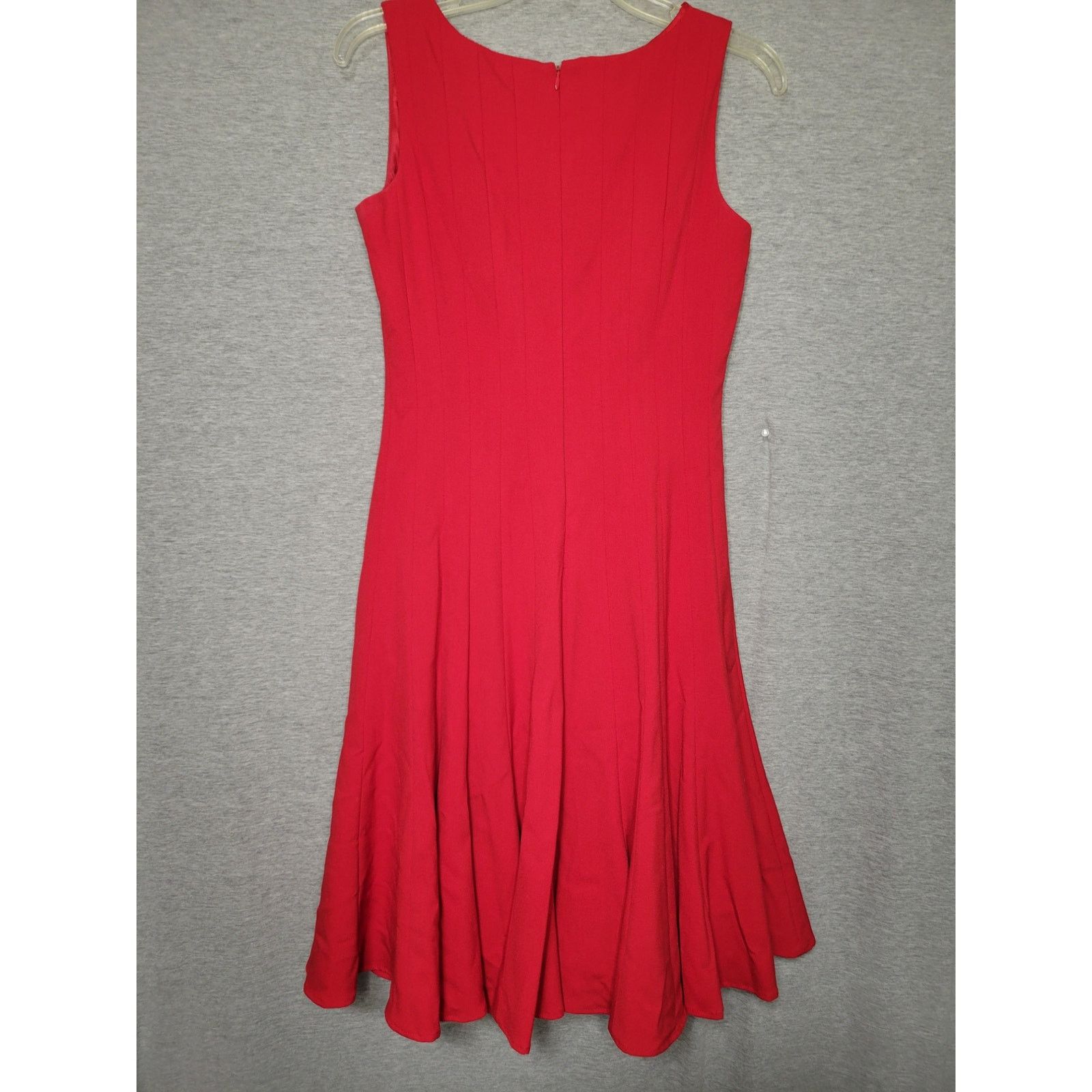 Calvin Klein Women's Calvin Klein Fit and Flare Pleated Cocktail Dress Size XS / US 0-2 / IT 36-38 - 2 Thumbnail