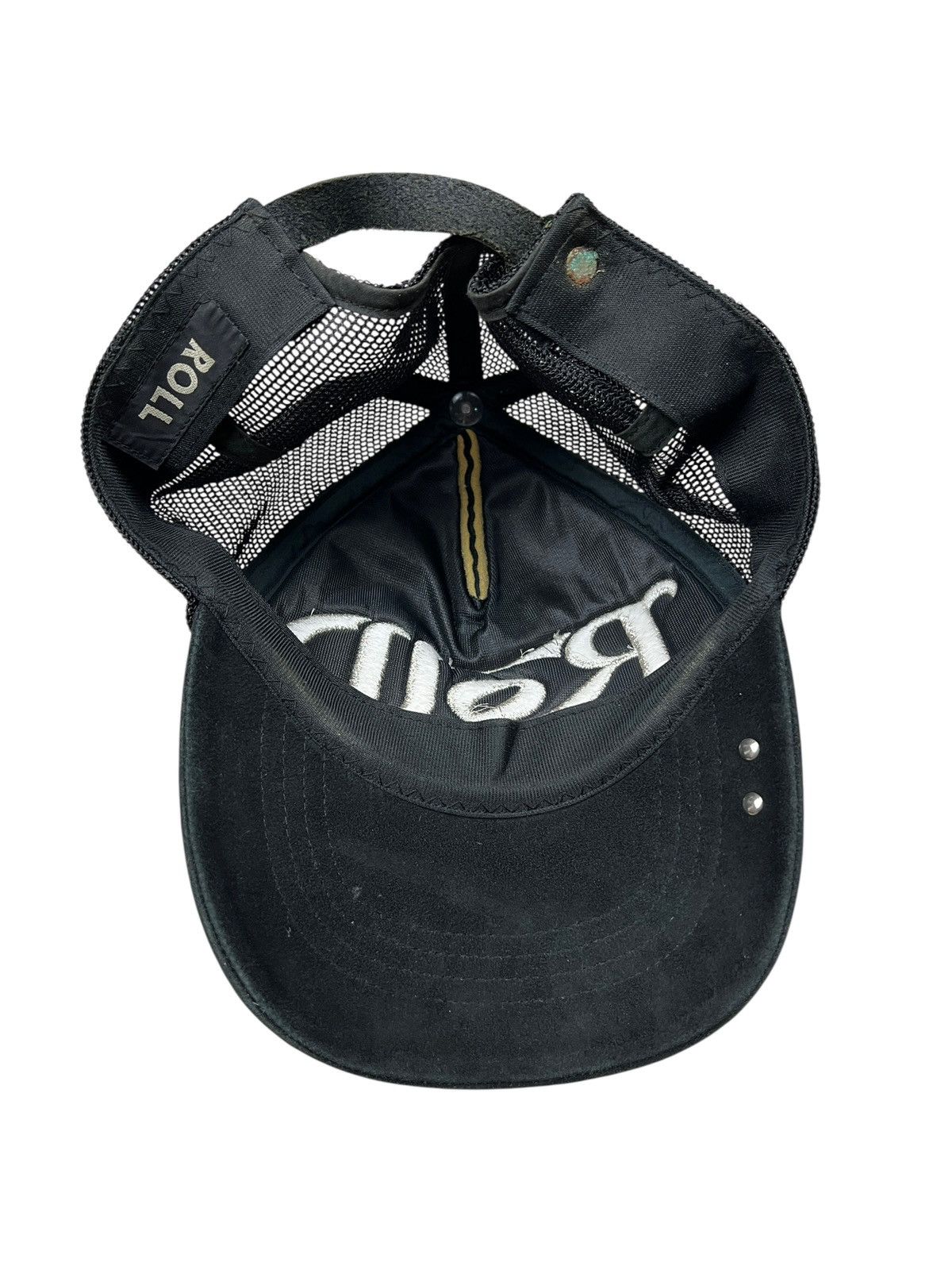 Isamu Katayama Backlash Isamu Katayama Backlash ‘Roll” Leather Trucker Hat Size ONE SIZE - 7 Thumbnail