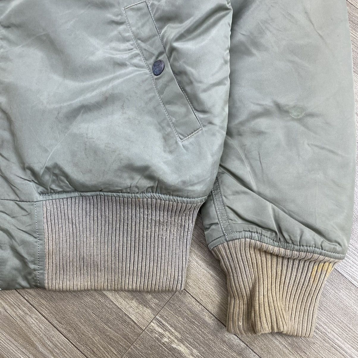 Alpha Industries 1968 Vintage Alpha Industries MA-1 OG Military Bomber Jacket Size US M / EU 48-50 / 2 - 10 Thumbnail
