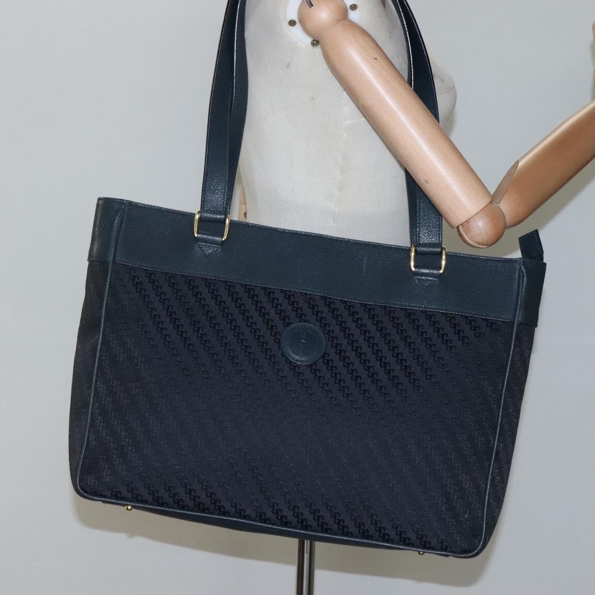 Gucci GUCCI Tote Bag Canvas Navy Gold 001 865 001 865 Size ONE SIZE - 21 Thumbnail