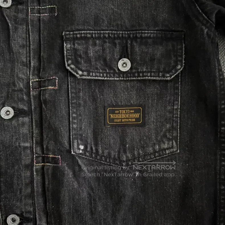 Neighborhood Neighborhood Denim Jacket Size US L / EU 52-54 / 3 - 4 Thumbnail