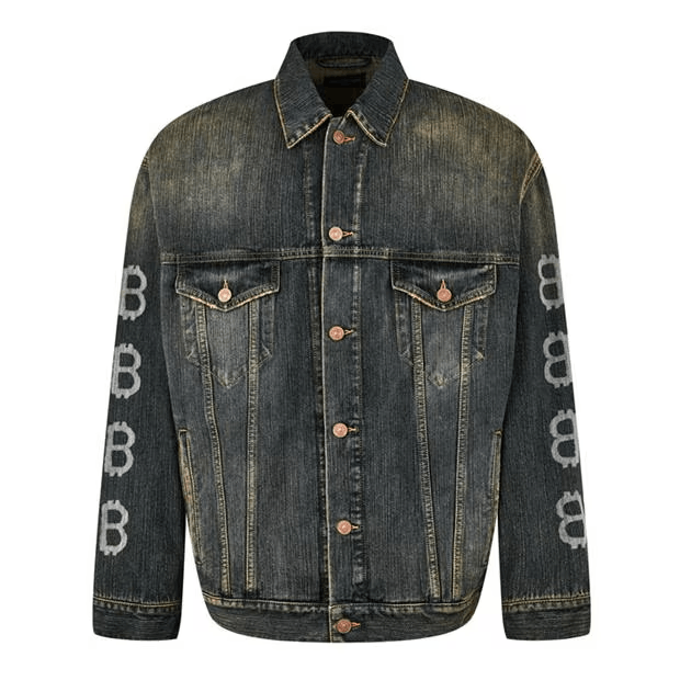 Balenciaga Crypto Denim Jacket Size US M / EU 48-50 / 2 - 1 Thumbnail