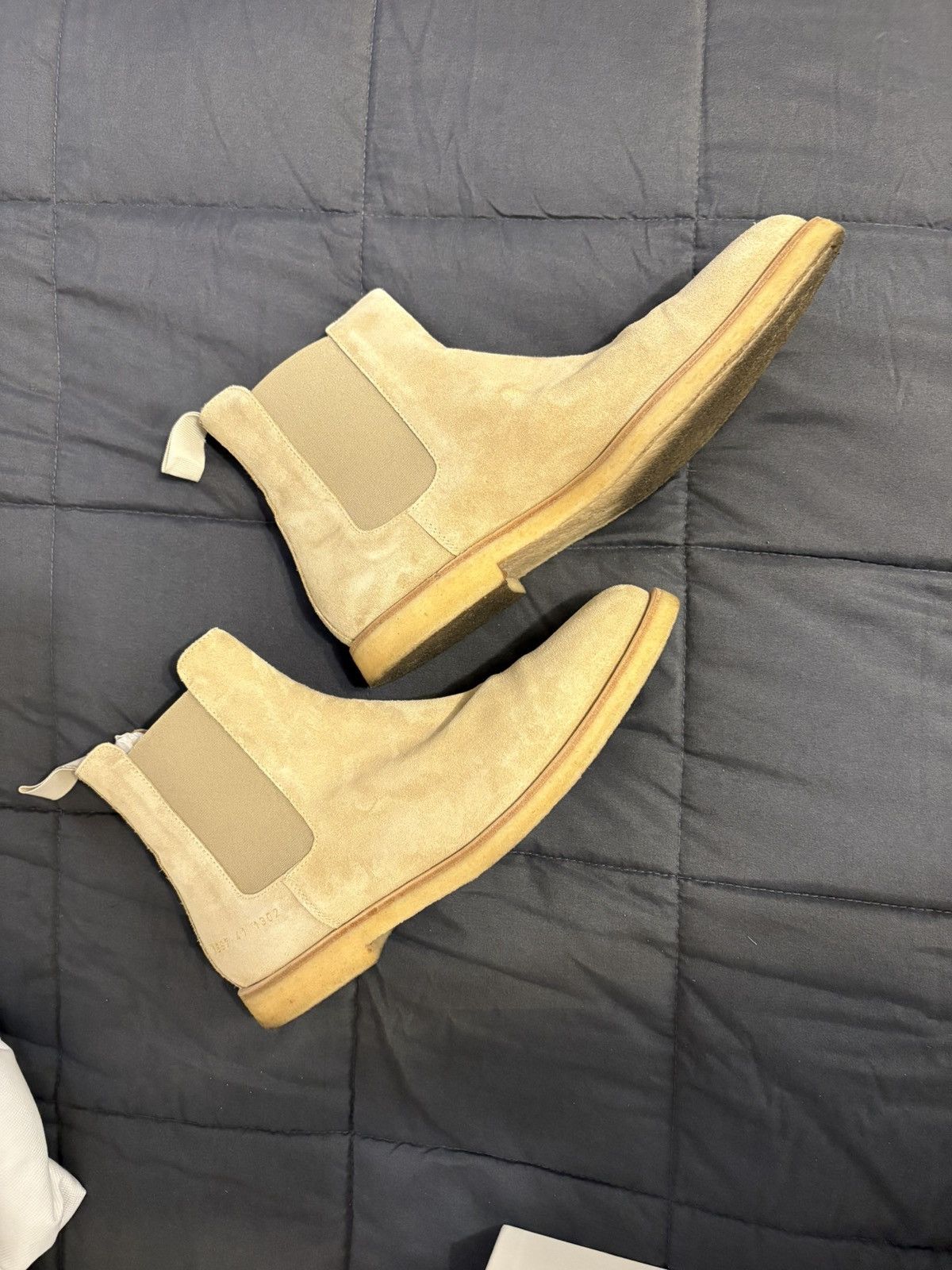 Common Projects COMMON PROJECTS - 41 - SUEDE TAN - MINT Size US 8 / EU 41 - 4 Thumbnail