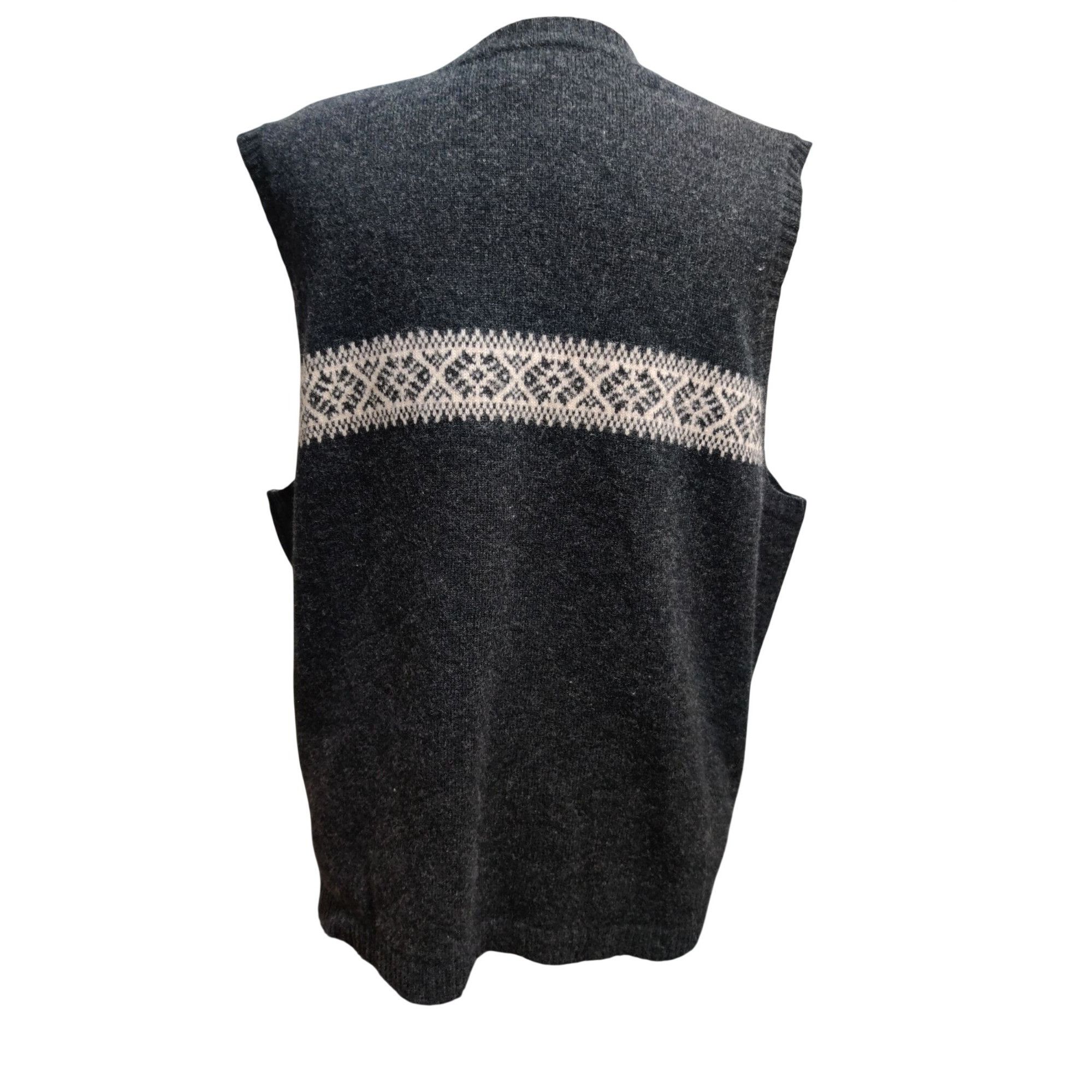 Other Venezia Jeans Plus Size 22/24 Vest Fair Isle Wool Blend Swea Size 3XL / US 20-22 - 3 Thumbnail