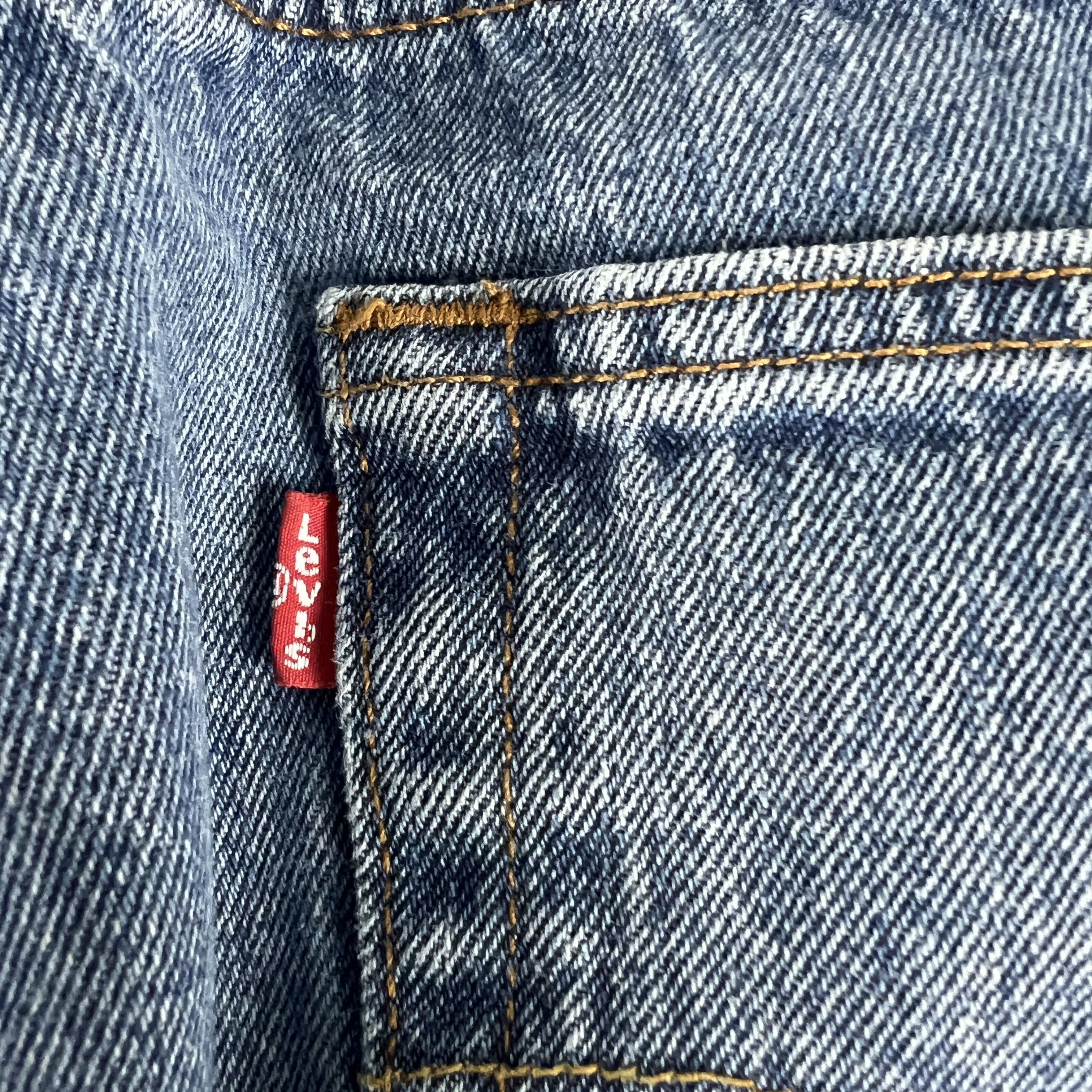 Levi's Levi's Jeans 501 XX Original Straight Blue Cotton Denim Size US 33 - 13 Thumbnail