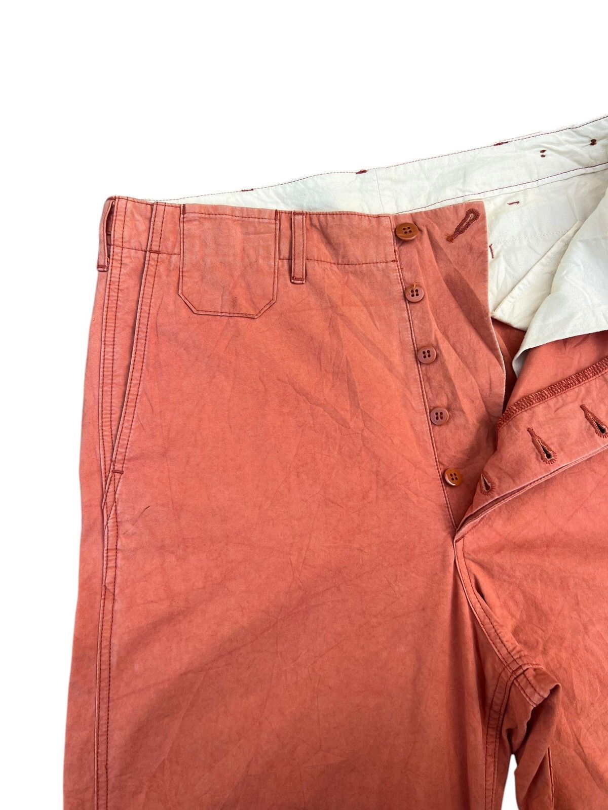 Buzz Rickson's Aozora Blue Heaven Japan Wide Loose Chinos Trouser Pant Size US 34 / EU 50 - 5 Thumbnail