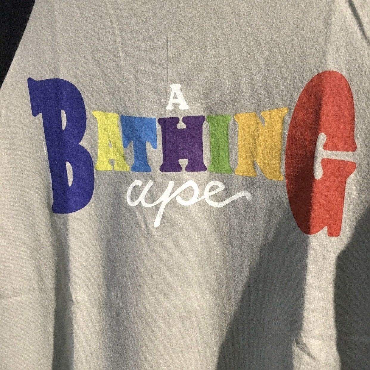 Bape Vintage Bape A Bathing Ape Rainbow Tee Size US S / EU 44-46 / 1 - 3 Thumbnail