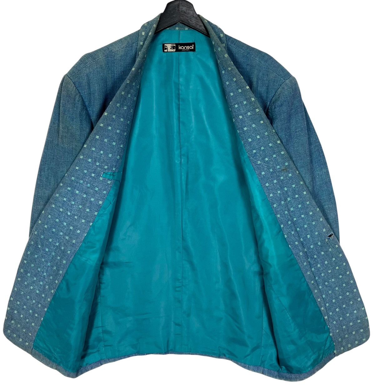 Japanese Brand × Kansai Yamamoto × Vintage Vintage Kansai Yamamoto Blazer Jacket Size US XL / EU 56 / 4 - 7 Thumbnail