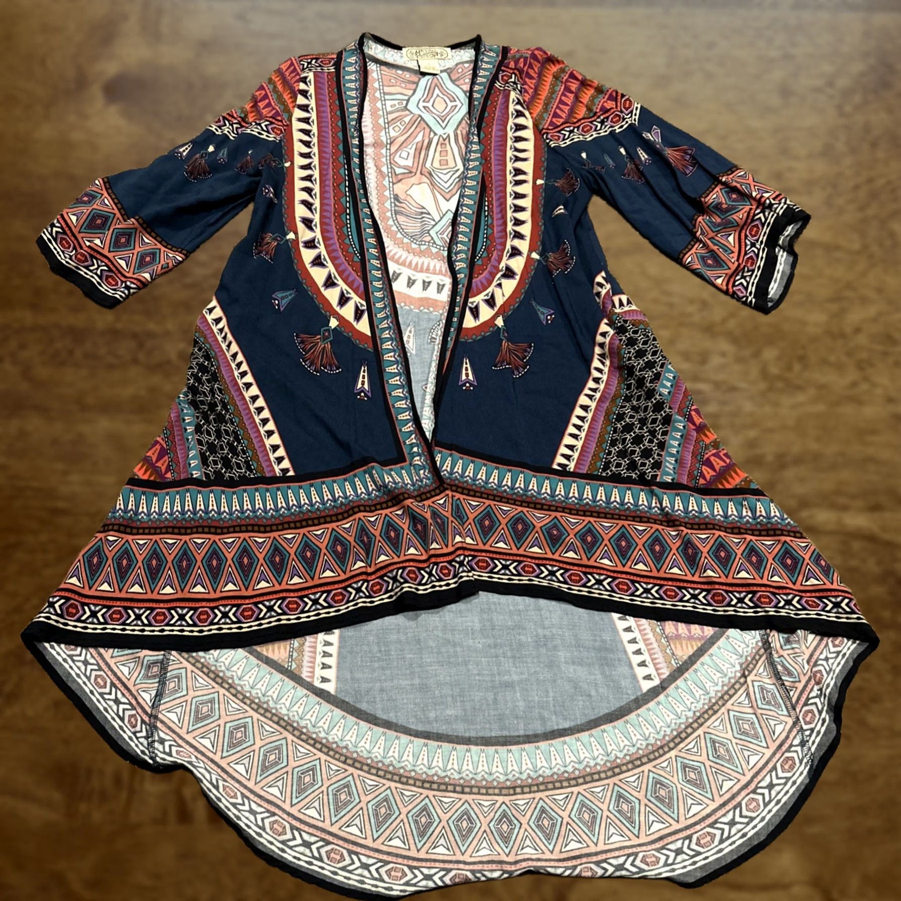 Vintage Flying Tomato Cardigan Womens S Open Size Rayon Light Weight Size S / US 4 / IT 40 - 1 Thumbnail