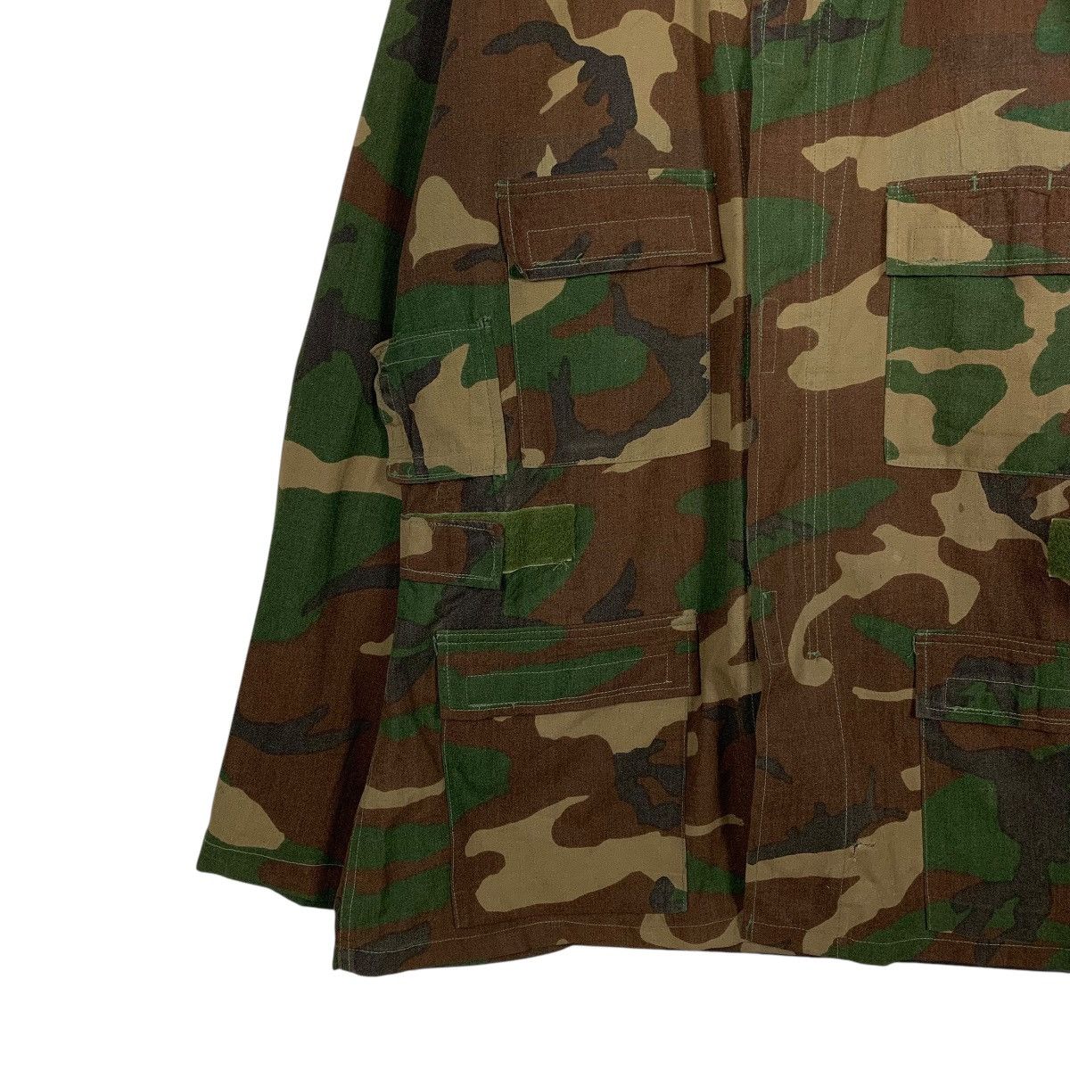 Vintage Vintage US Military Combat Camouflage Jacket Size US L / EU 52-54 / 3 - 3 Thumbnail