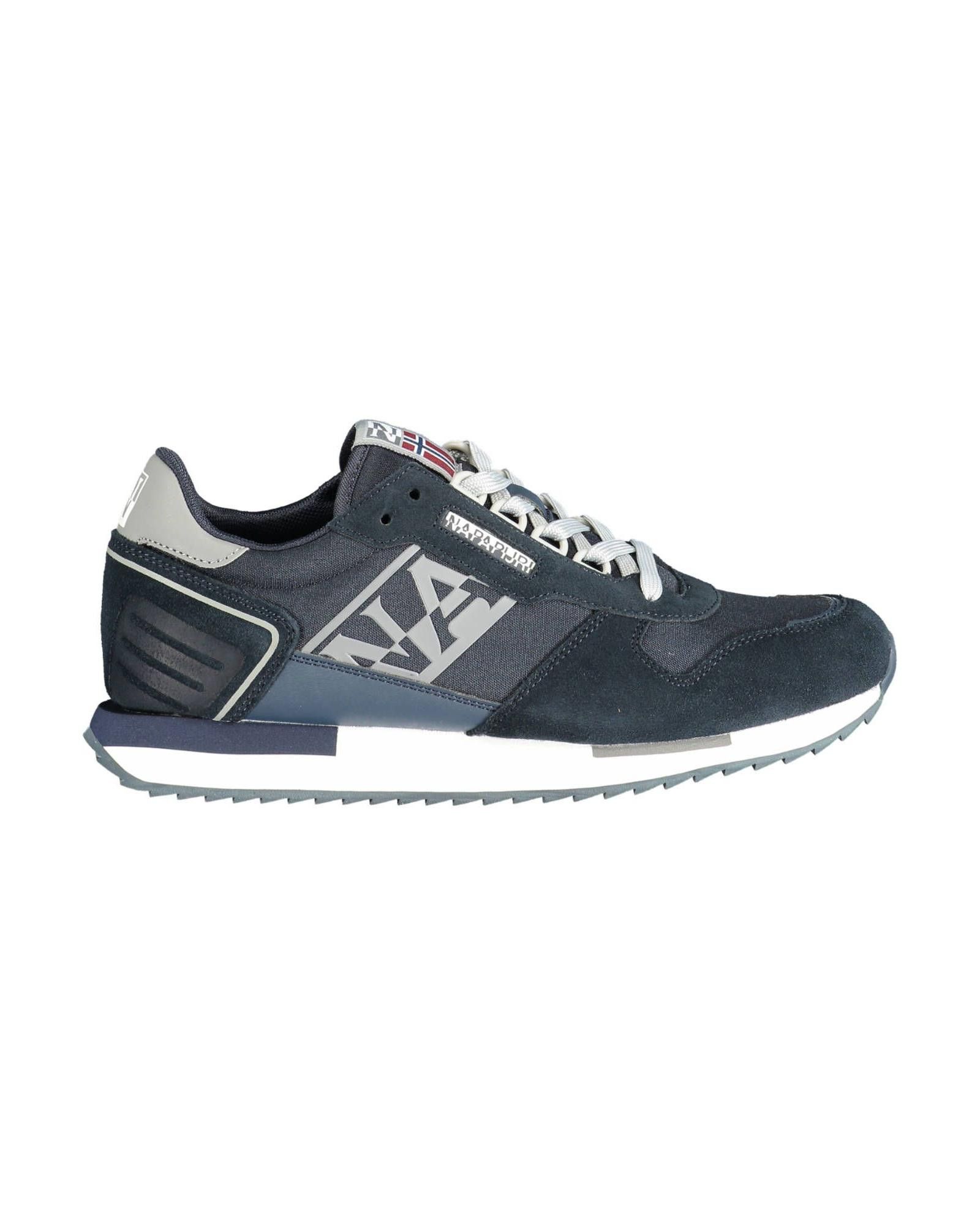 image of Napapijri Contrasting Details Blue Sneaker, Men's (Size 11)