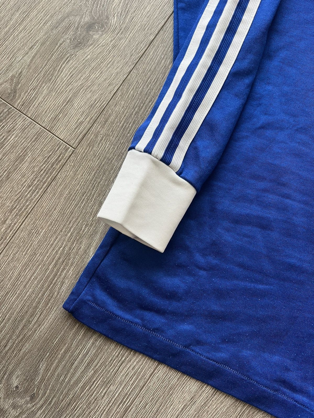 Adidas Vintage 80s Adidas Long Sleeve Jersey Made in West Germany Size US M / EU 48-50 / 2 - 16 Thumbnail