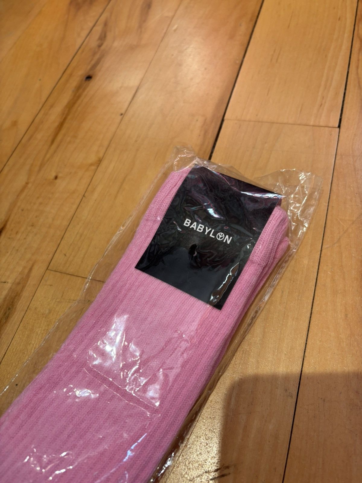 Babylon BABYLON LA pink athletic socks trash talk NEW SEALED Size ONE SIZE - 1 Thumbnail