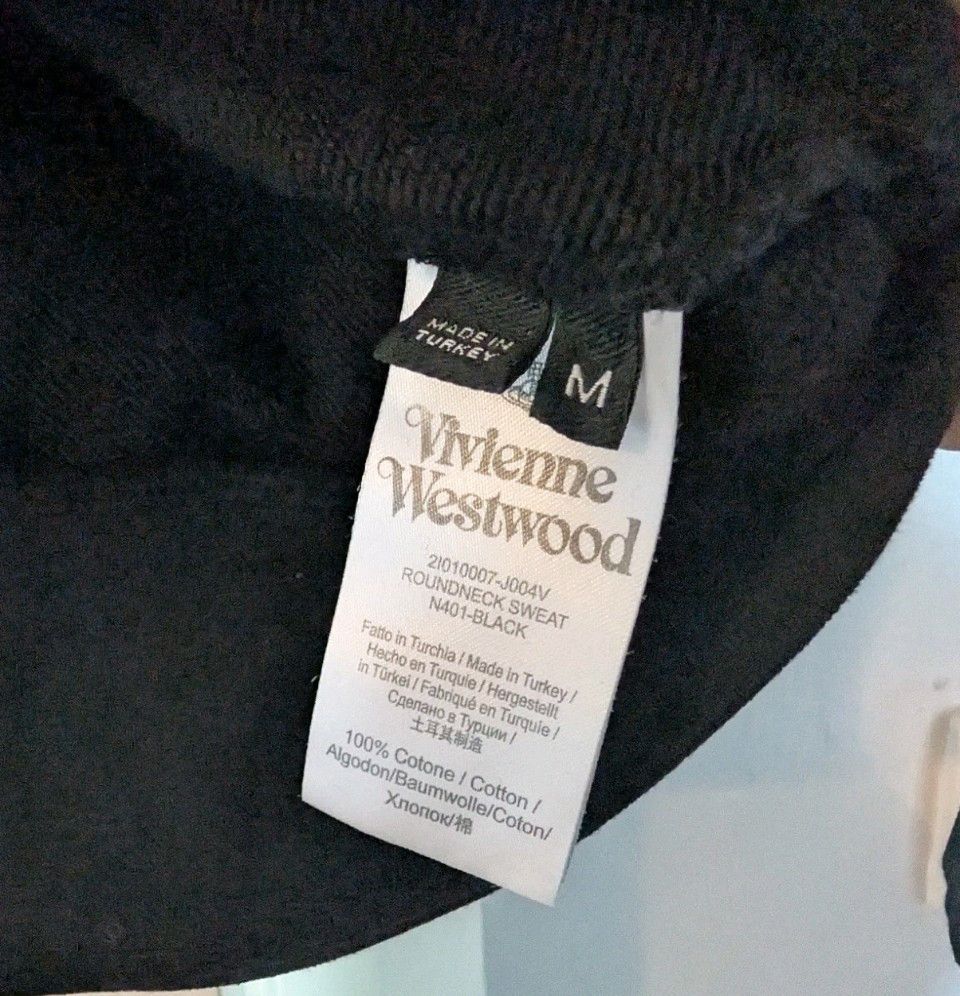 Vivienne Westwood Vivienne Westwood Orb Embroidered Sweatshirt Size US M / EU 48-50 / 2 - 7 Thumbnail