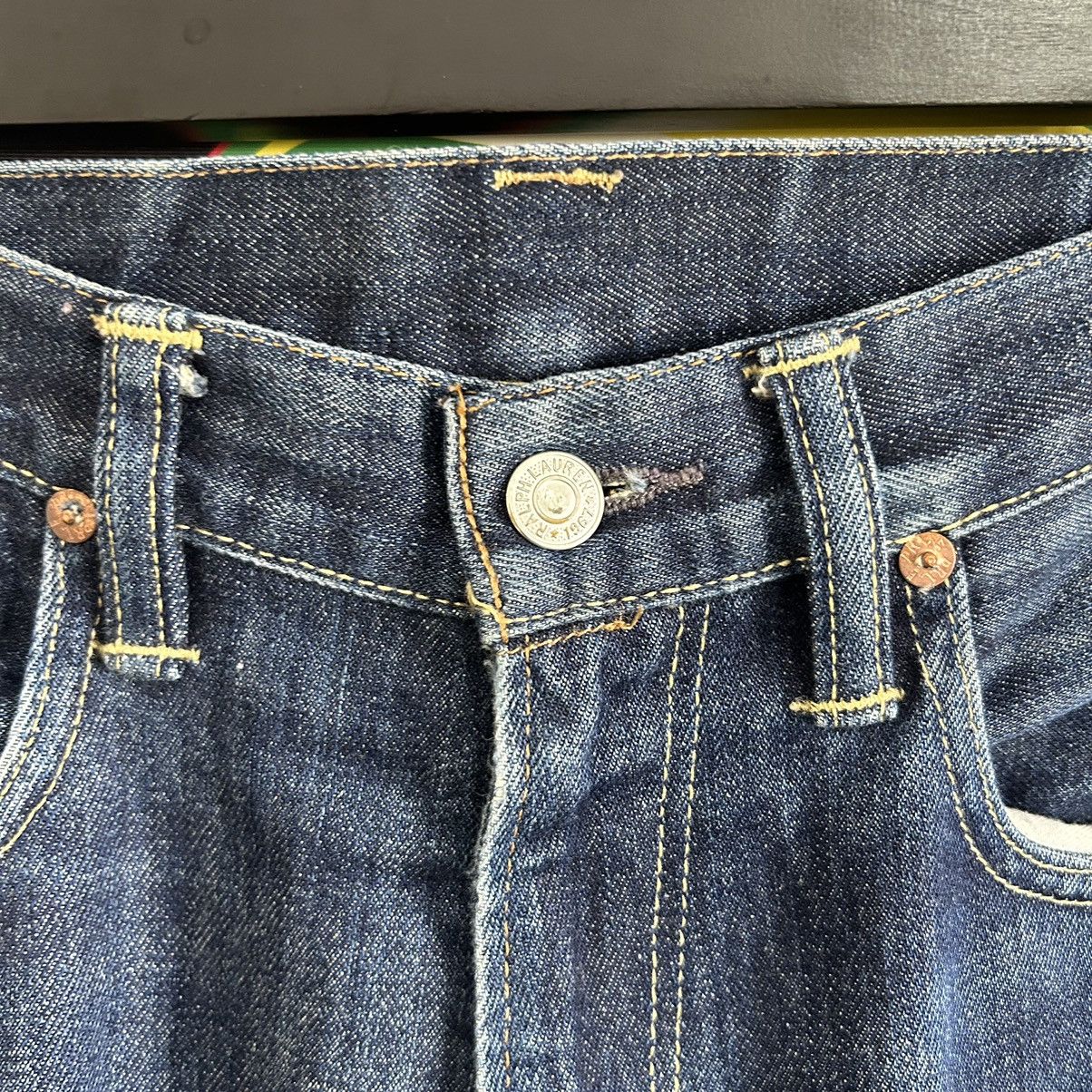 Ralph Lauren Vintage Polo Ralph Lauren Slim Fit Distressed Denim Size US 35 - 5 Thumbnail