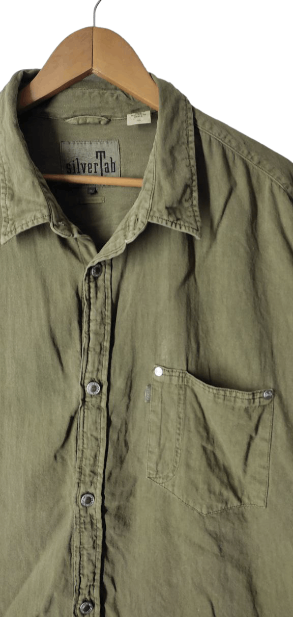 Levi's VINTAGE LEVIS SILVERTAB OVERSHIRT TEE Size US L / EU 52-54 / 3 - 6 Thumbnail