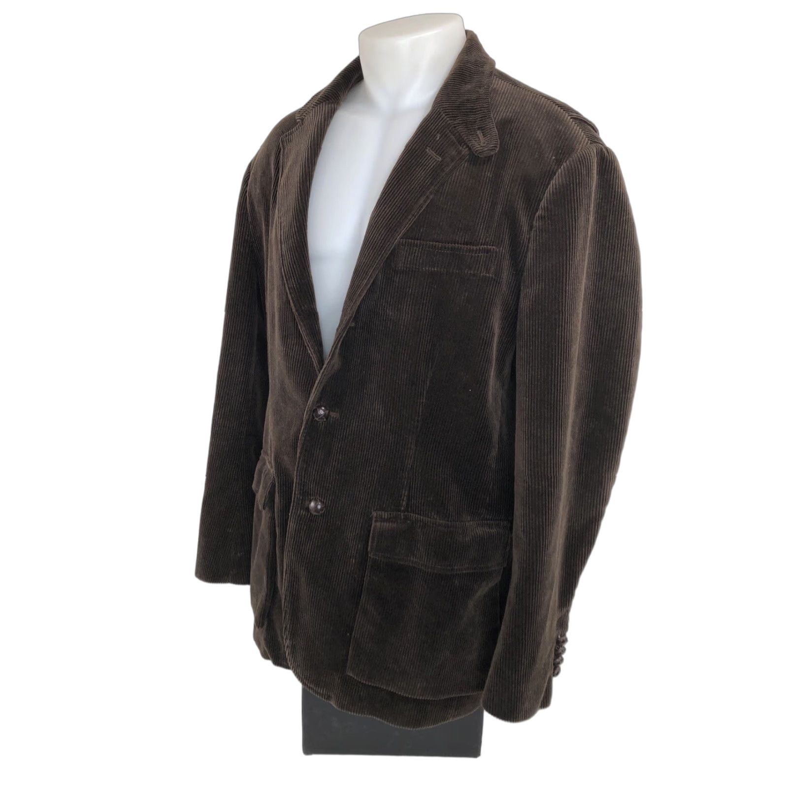 Polo Ralph Lauren POLO / RALPH LAUREN Blazer Heavy Duty Corduroy Belted Back XL Brown Men XL Blazer Belted Corduroy Jacket Size US XL / EU 56 / 4 - 1 Thumbnail