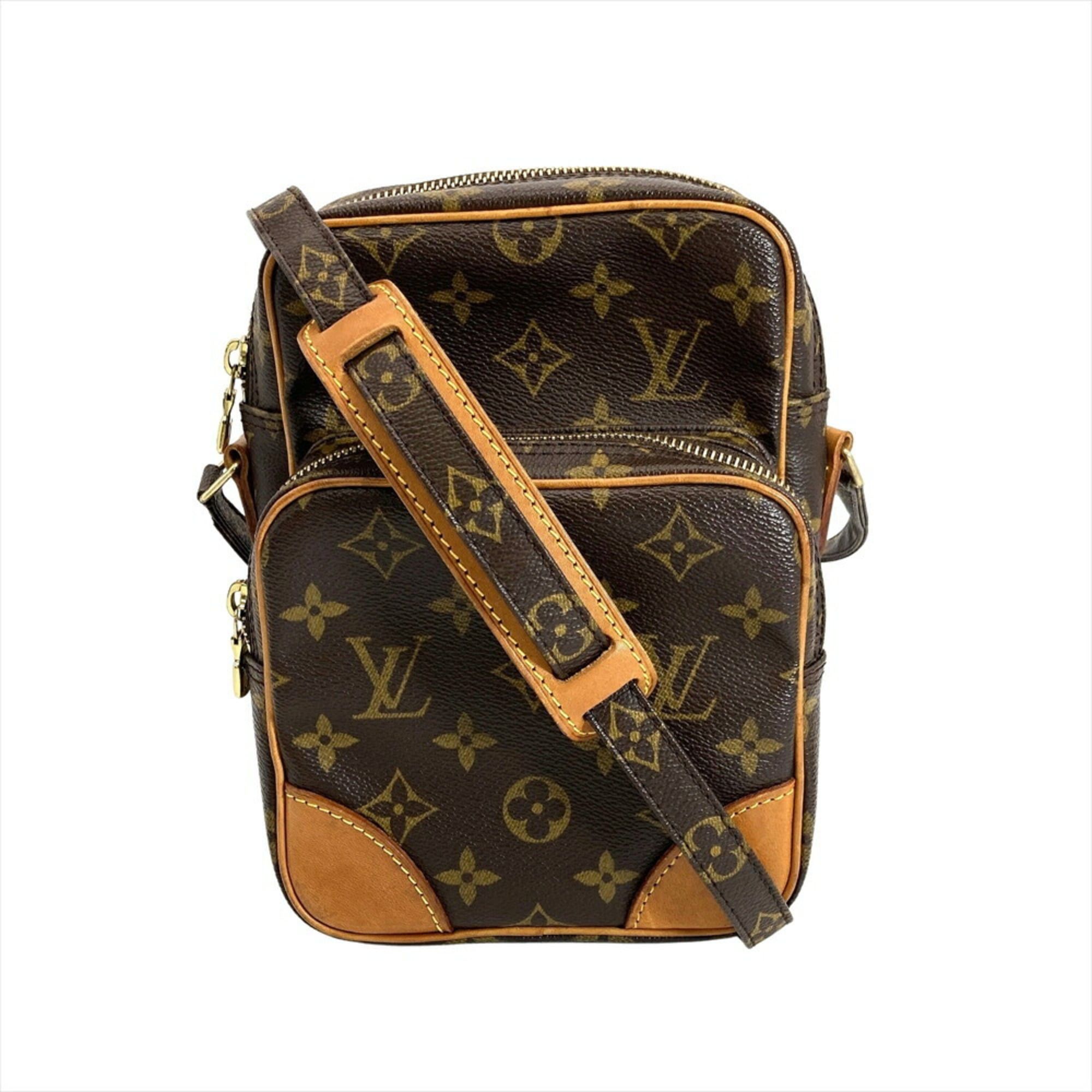 Louis Vuitton Amazon Shoulder Bag Monogram Canvas M45236 Brown SD0081 Women's