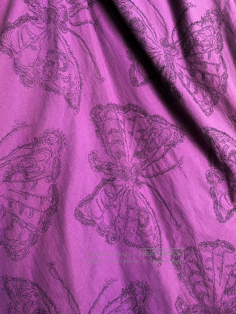 Junya Watanabe Junya Watanabe Mixed material patchwork butterfly embroide Size S / US 4 / IT 40 - 8 Thumbnail
