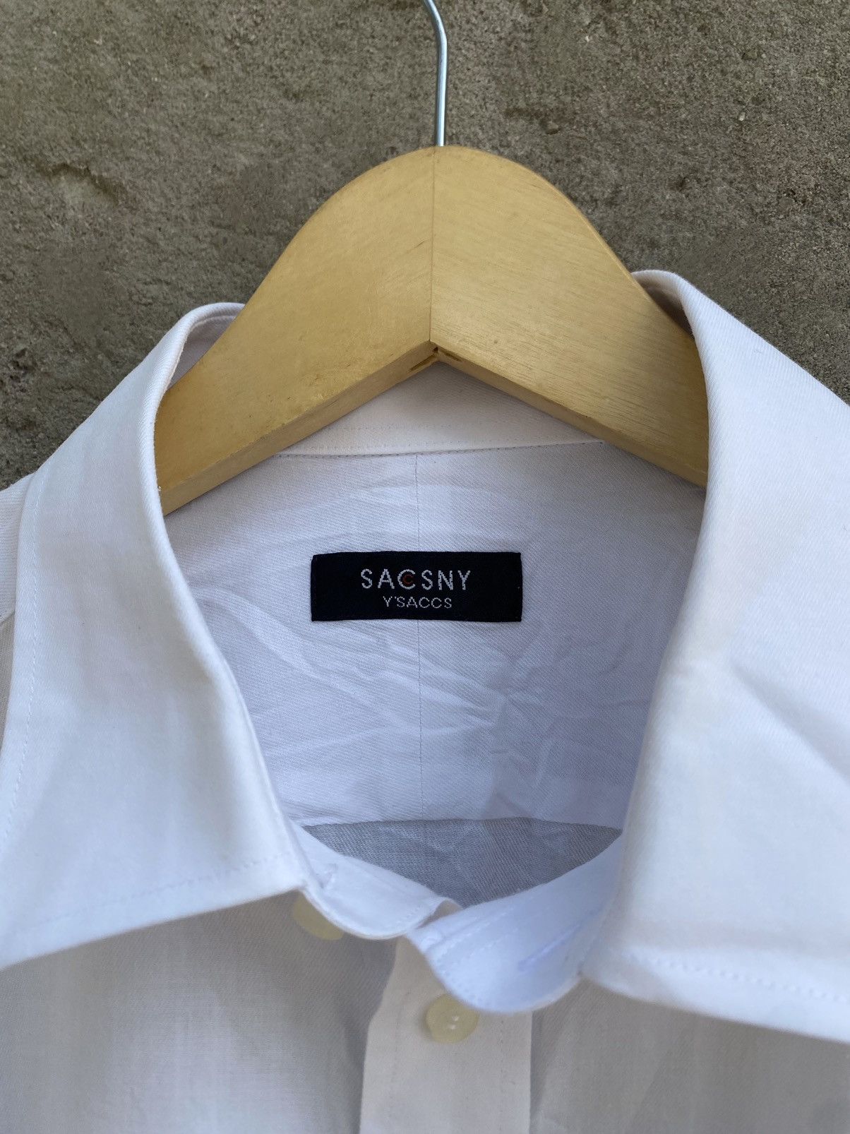 Yohji Yamamoto Vintage Sacasny Y’saccs By Yohji Yamamoto Button up Size US L / EU 52-54 / 3 - 3 Thumbnail