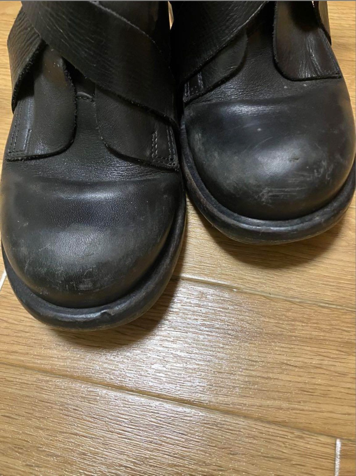 Dirk Bikkembergs Dirk Bikkembergs AW 97 tornado wrap belted boots Size US 7 / IT 37 - 3 Thumbnail