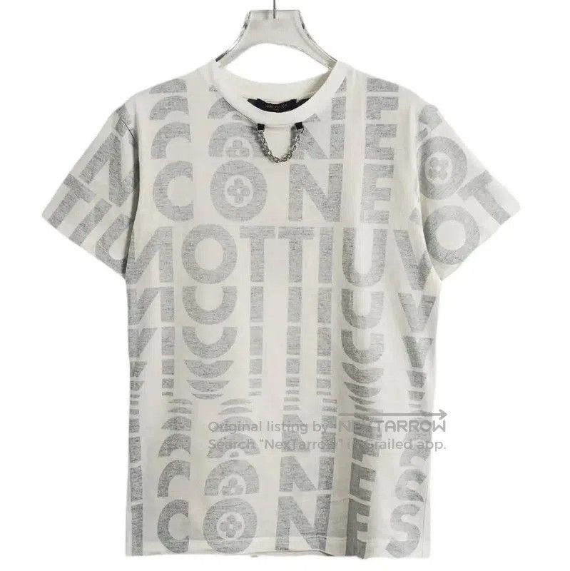 Louis Vuitton Louis Vuitton White Cotton T. Size S / US 4 / IT 40 - 1 Thumbnail