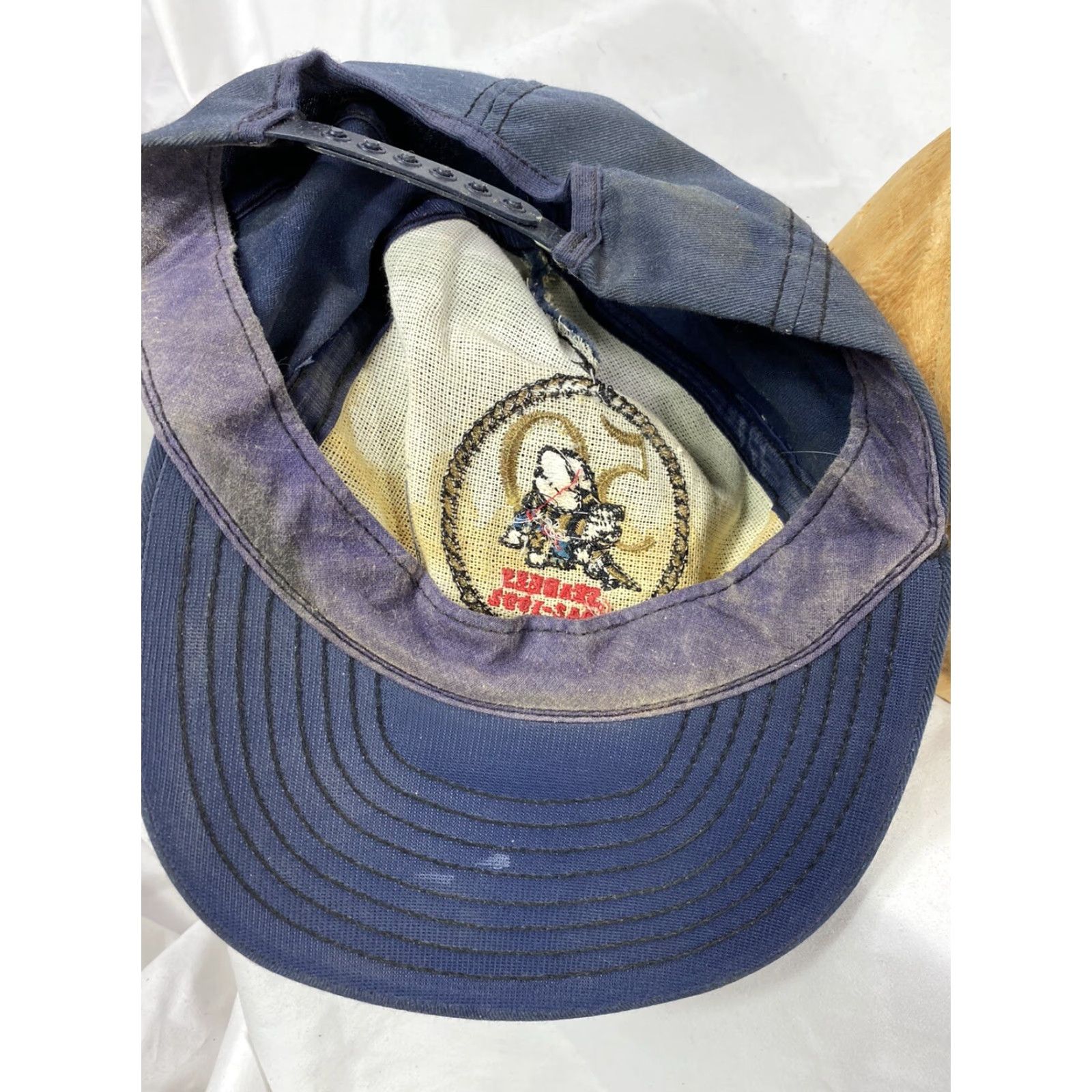 Vintage VINTAGE US Navy Seabees 50th Anniversary Cap Size ONE SIZE - 4 Thumbnail