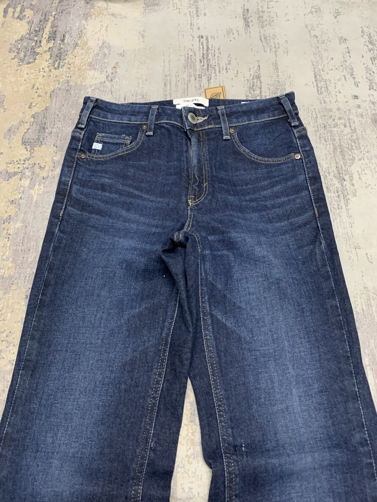 If Six Was Nine Something Flare Mid Rise Stretch Edwin Jeans Size US 27 - 2 Thumbnail