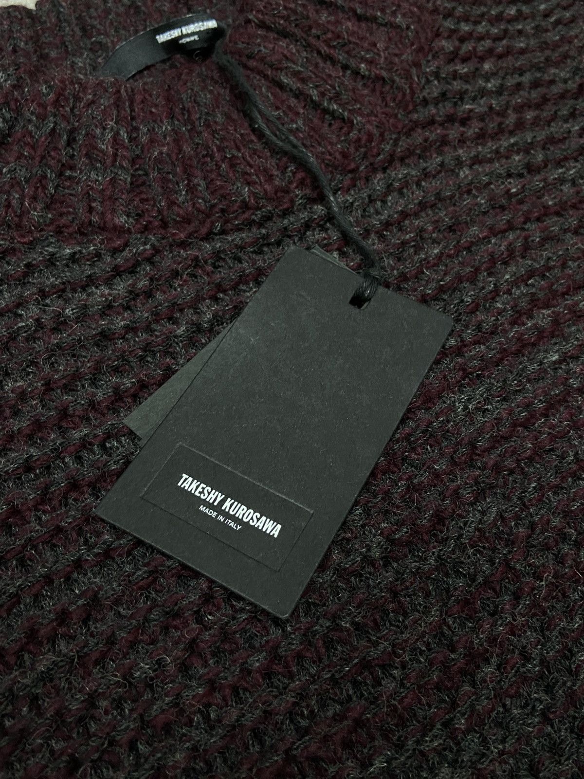 Takeshy Kurosawa Takeshy Kurosawa knitted wool sweater Size US S / EU 44-46 / 1 - 5 Thumbnail