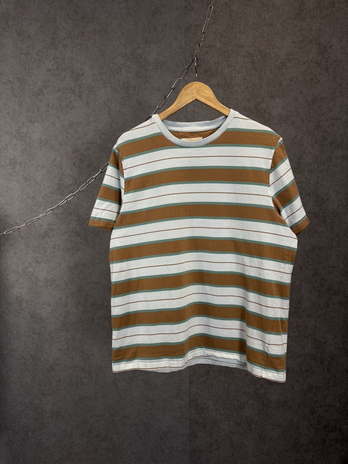Folk Folk designer striped tee Size US L / EU 52-54 / 3 - 1 Thumbnail