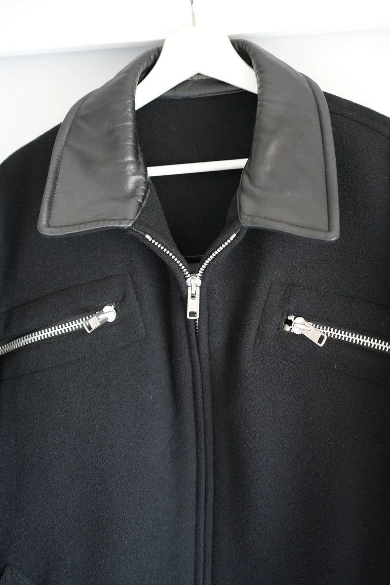 Yohji Yamamoto Yohji Yamamoto Yohji Yamamoto Zipper Detail Wool Jacket Size US L / EU 52-54 / 3 - 3 Thumbnail