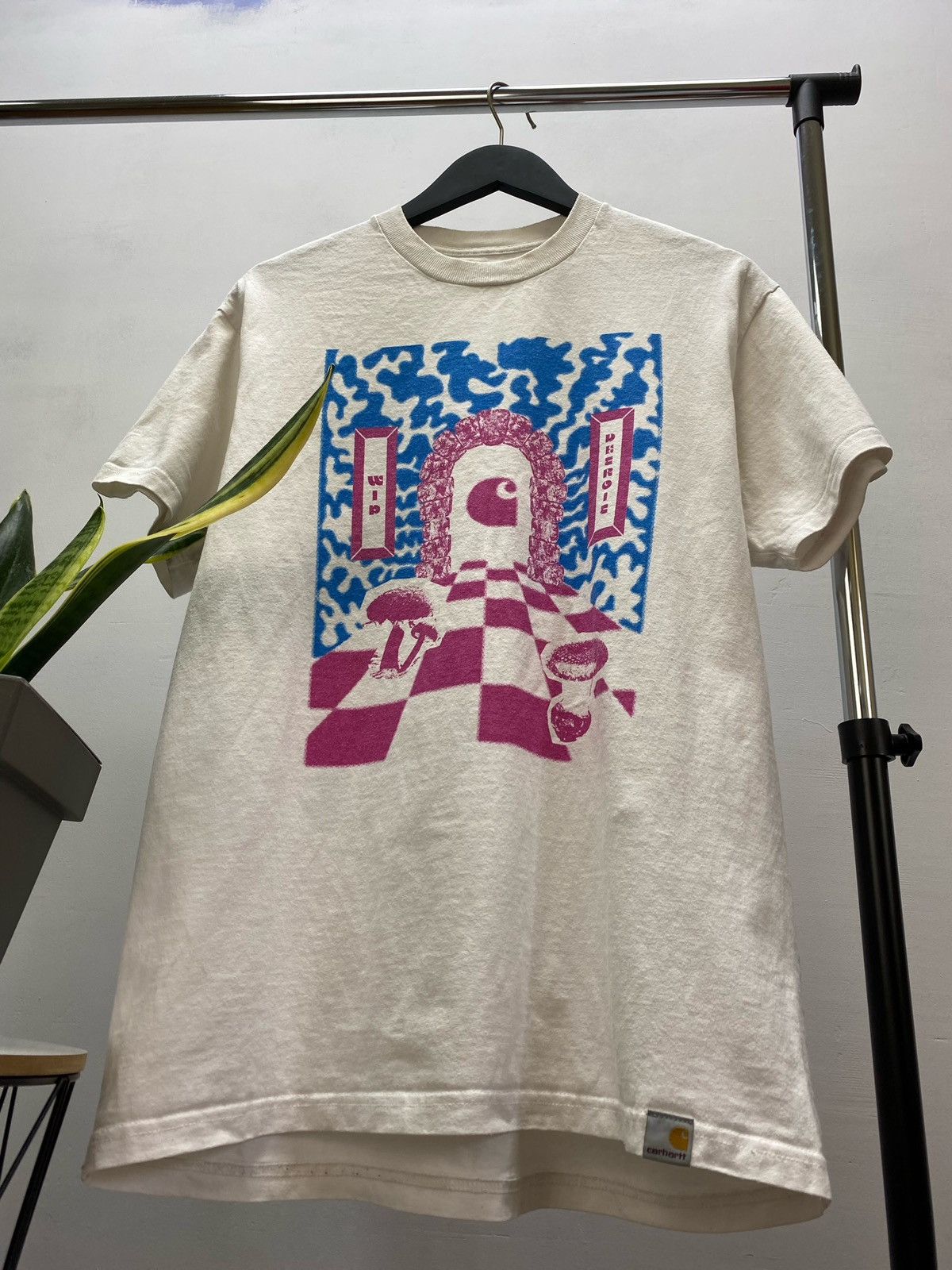 Carhartt × Carhartt Wip CARHARTT WIP WORK IN PROGRESS MUSHROOM TEE SHIRT Size US M / EU 48-50 / 2 - 2 Thumbnail